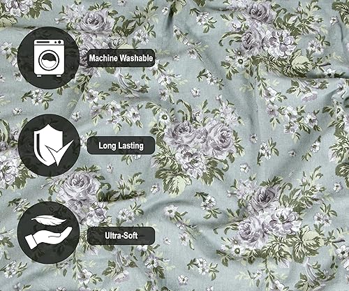 Miniatura 3 de Bliss Casa Juego de sábanas de franela de 100 % algodón de 3 piezas, tamaño individual, bolsillos profundos de GSM, juego de sábanas de franela