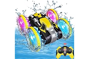 Toys for 5-12 Year Old Boys: Amphibious RC Car for Kids