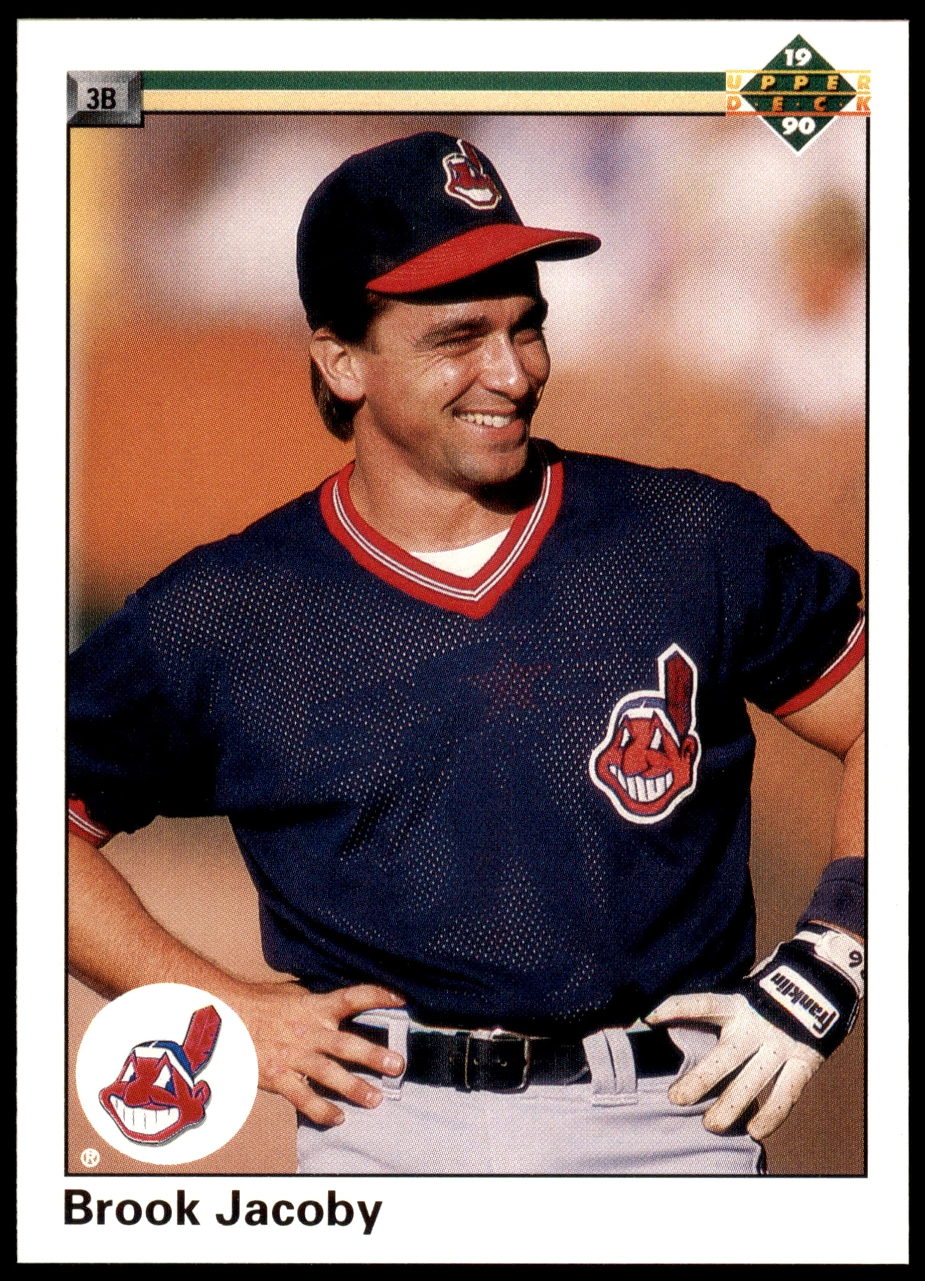 Amazon.com: 1990 Upper Deck # 459 Brook Jacoby Cleveland Indians