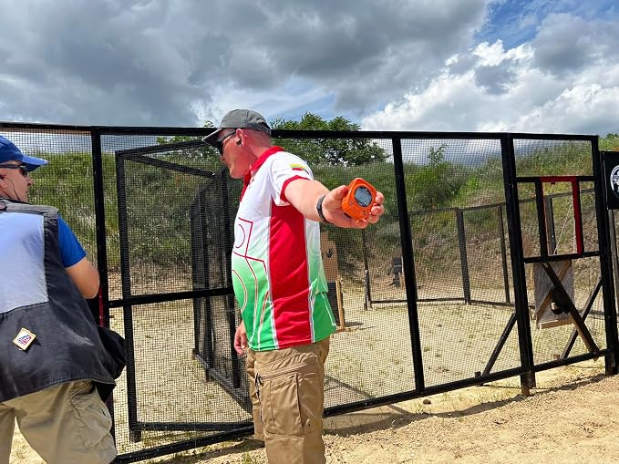 Cronómetro Shot Timer para competición IPSC y USPSA miniatura 12