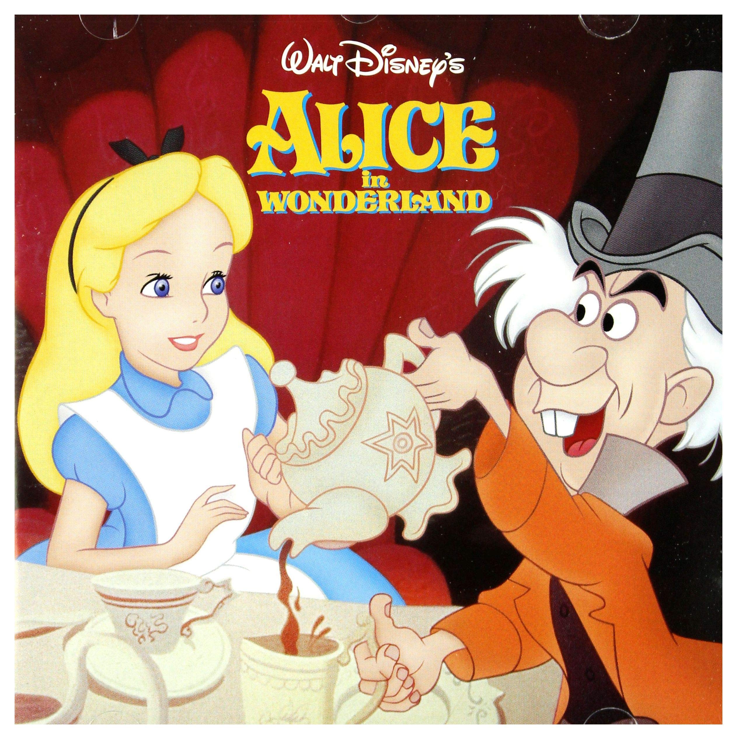Walt Disney Alice in Wonderlandレコードジャケット 91T5pwCIclL.jpg