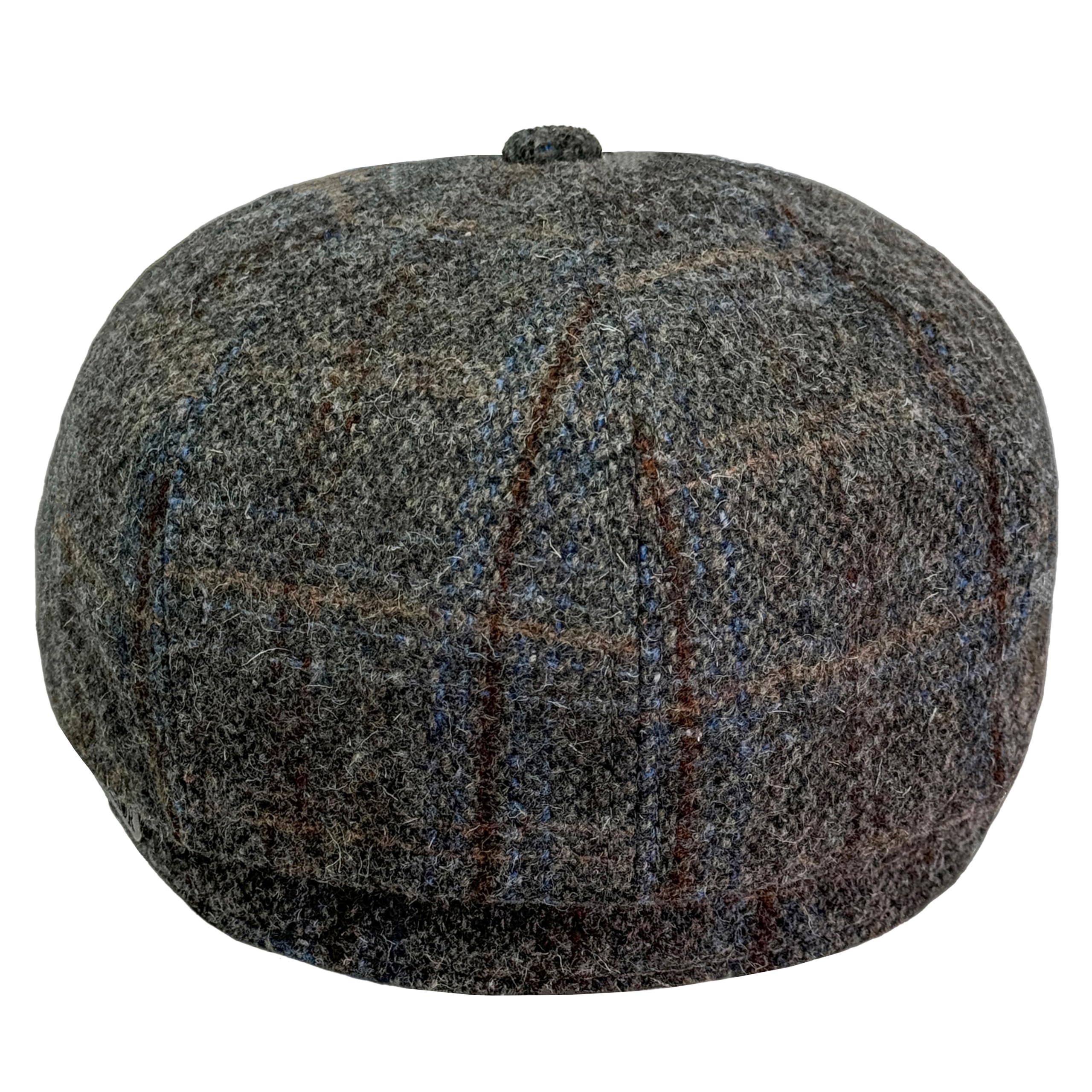 Schiebermütze Herren – Schirmmütze Flatcap Herrenmütze mit Schirm – Mütze mit Steppfutter - 100% Wolle – WEROR-433.1