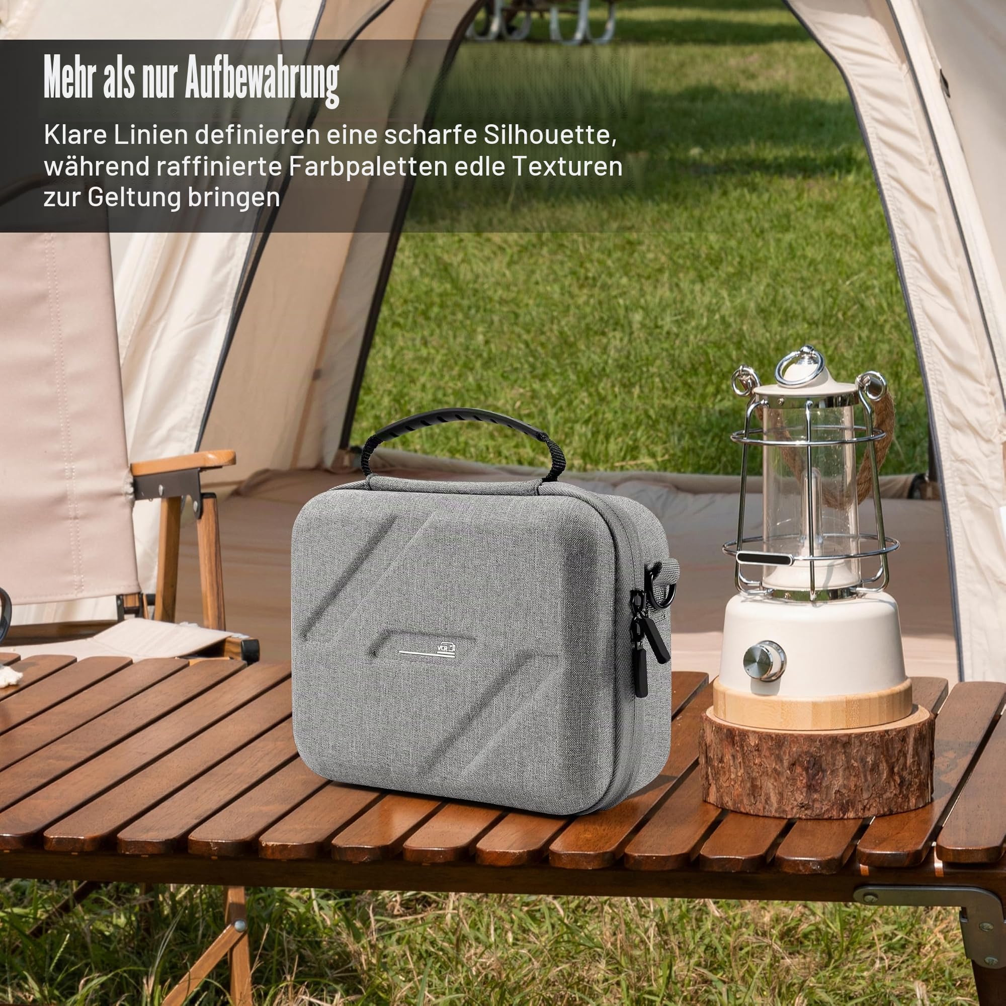 STARTRC VCR Tragetasche für Insta360 GO Ultra, Nylon-Material, Reisetasche, Schutzhülle für Insta 360 GO Ultra Zubehör, DIY große Kapazität für Schnellspann-Halterung, magnetischer Anhänger, Stativ