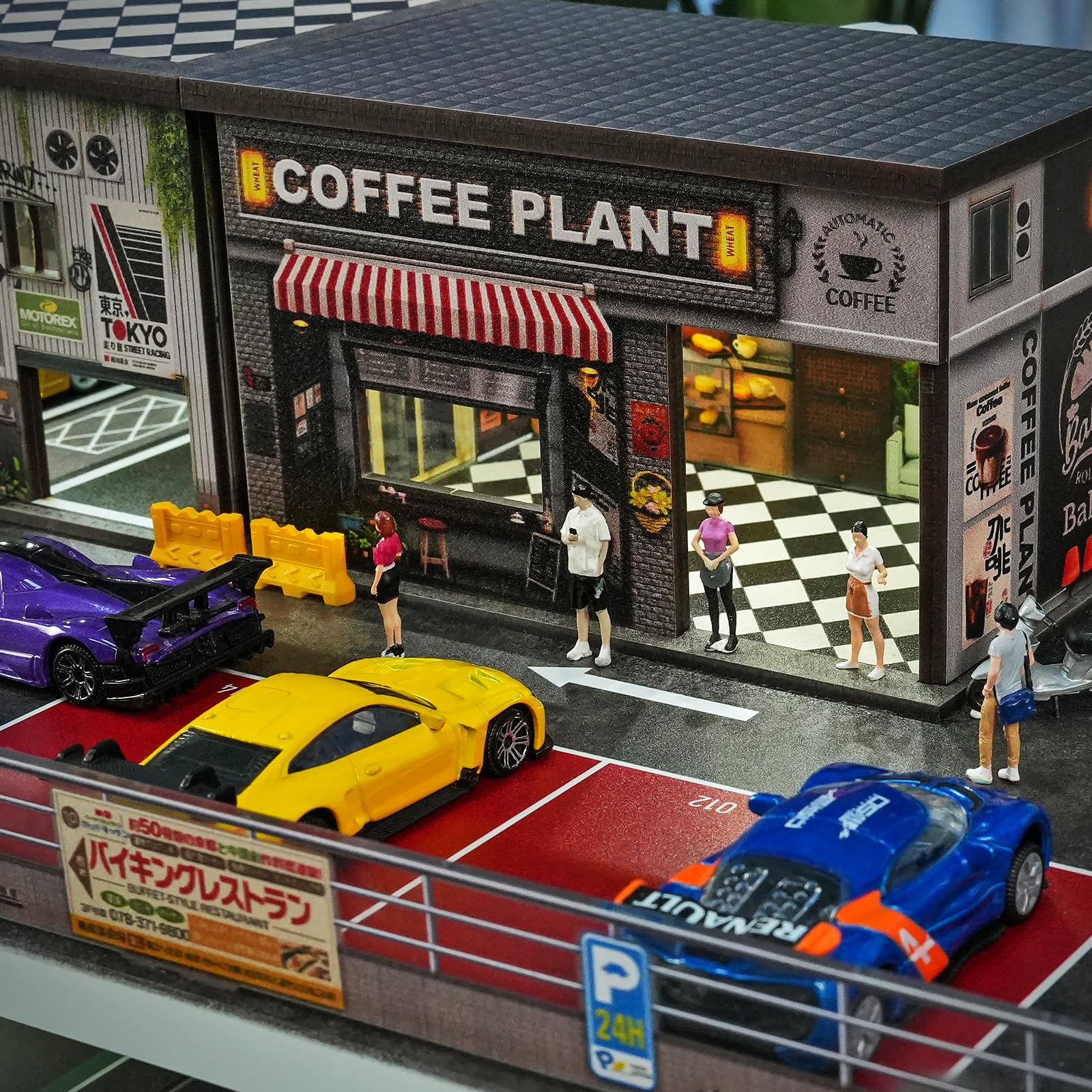 ☆1/64 Cocodake Diorama Plate H Set ☆1/64 Cocodake Diorama Plate H Set ☆1/64 Cocodake Diorama Plate