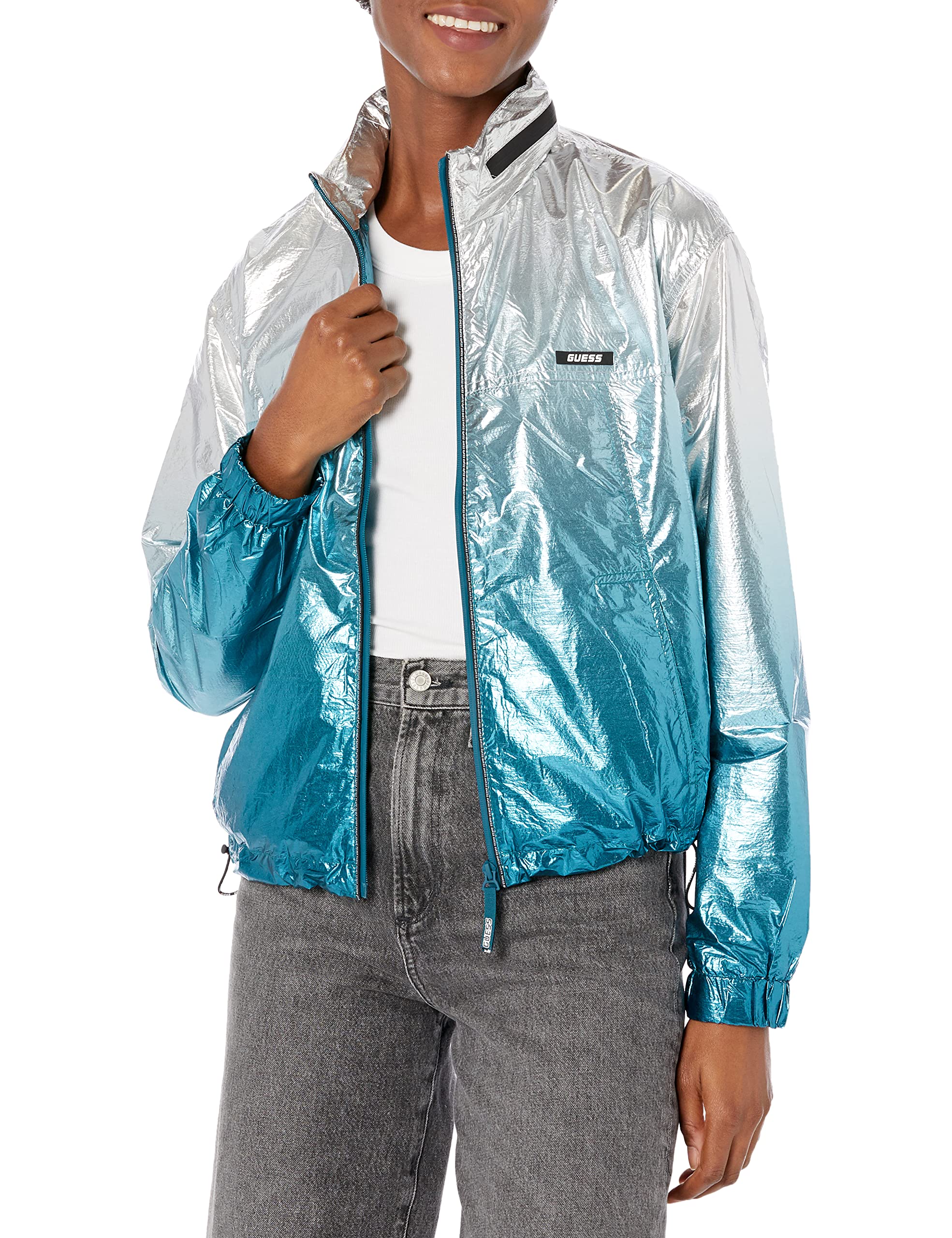 GUESS - GUESS  ウインドブレーカー GUESS JEANS Windbreaker Jacket ジャケット アウター | GUESS