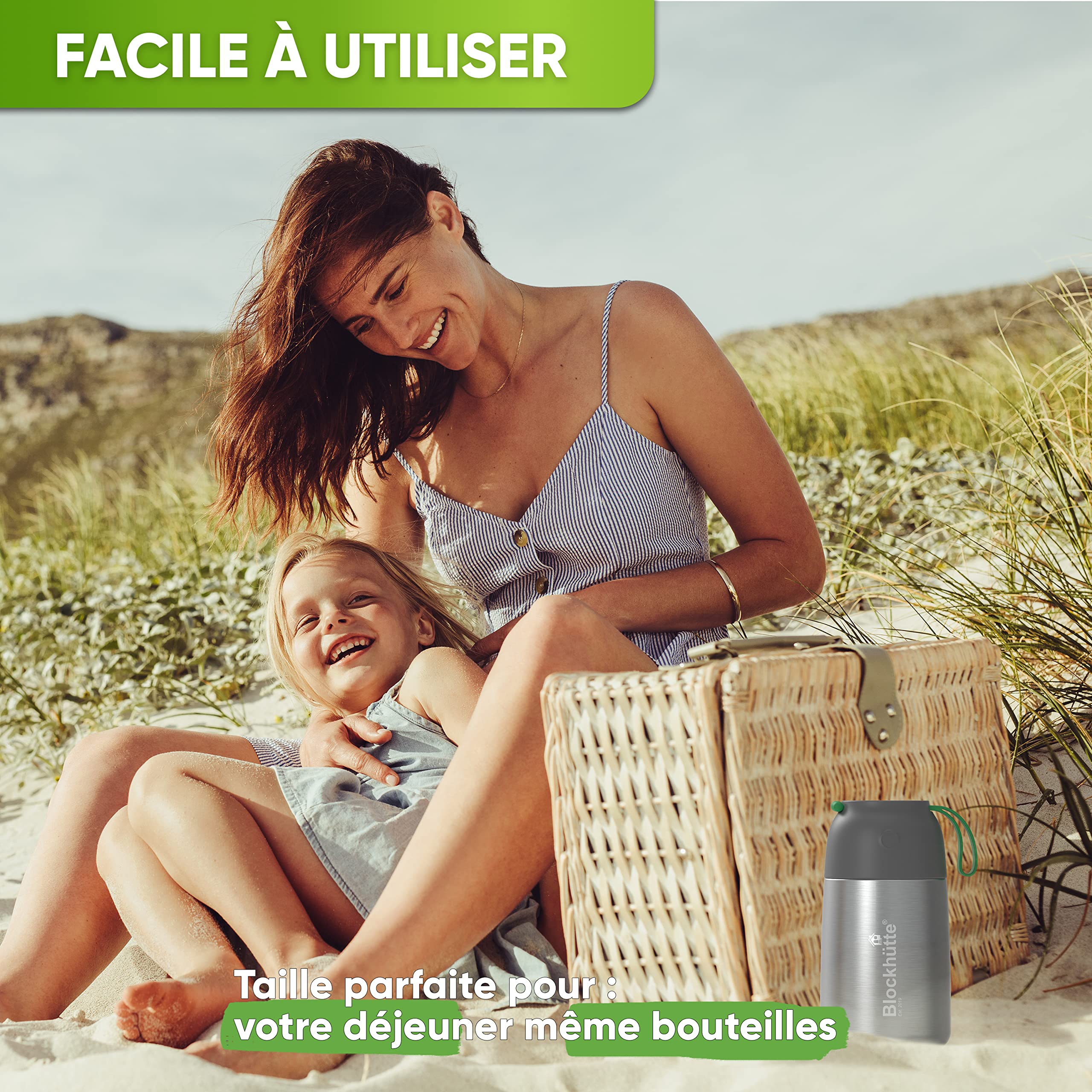 Blockhütte Gepersonaliseerde roestvrijstalen thermische voedselflessen voor warm voedsel, kinderen en volwassenen, 730 ml, soepfles met spork, vacuüm geïsoleerde thermische lunchbox, 14 uur warme