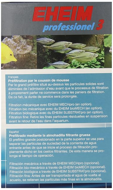 Foto 3 de 3 de EHEIM AEH2616710 Prefiltro Fine Pad Pro 3 para Acuario