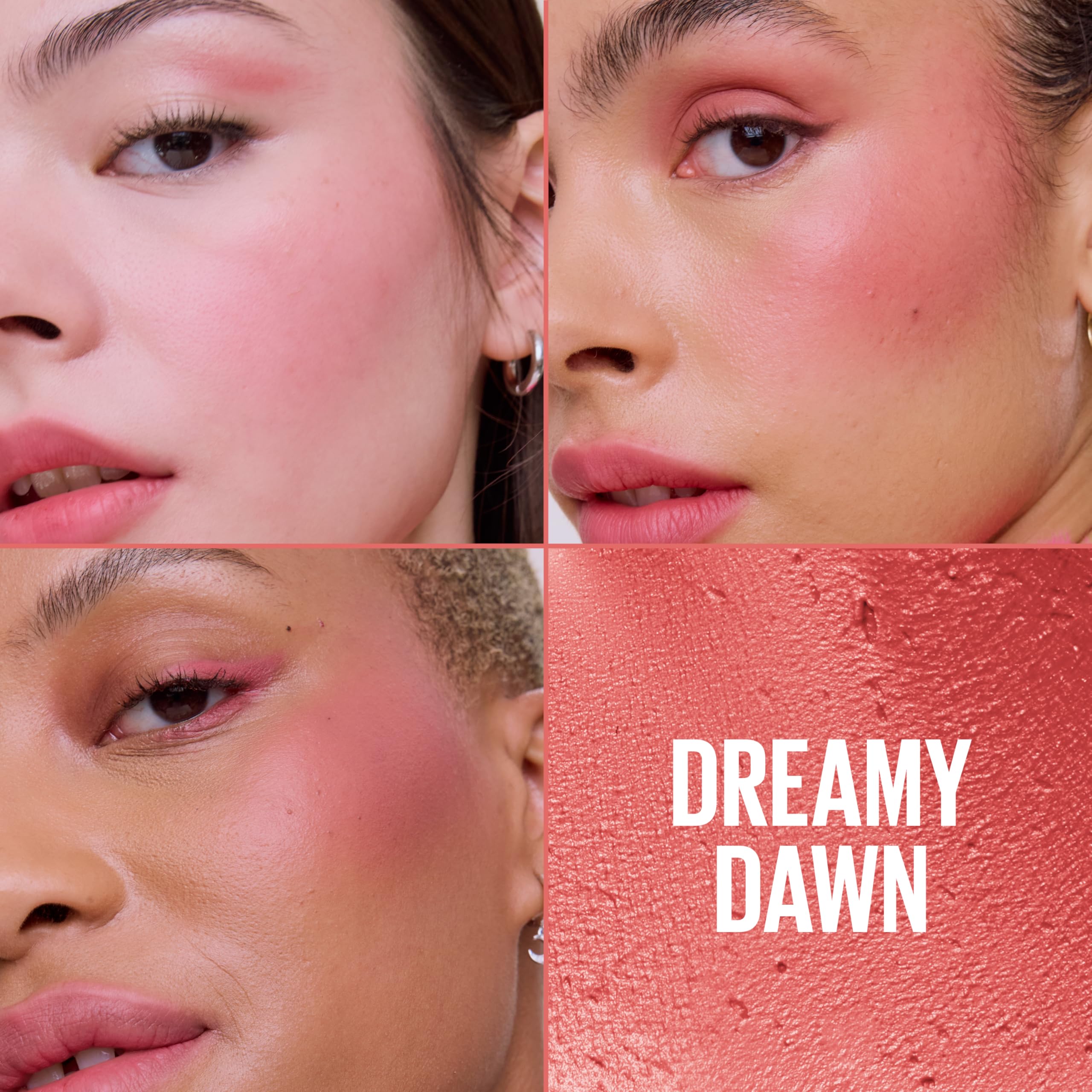 Maybelline New York Cloudtopia 09 Dreamy Dawn, multifunkcyjny róż do policzków, 5g