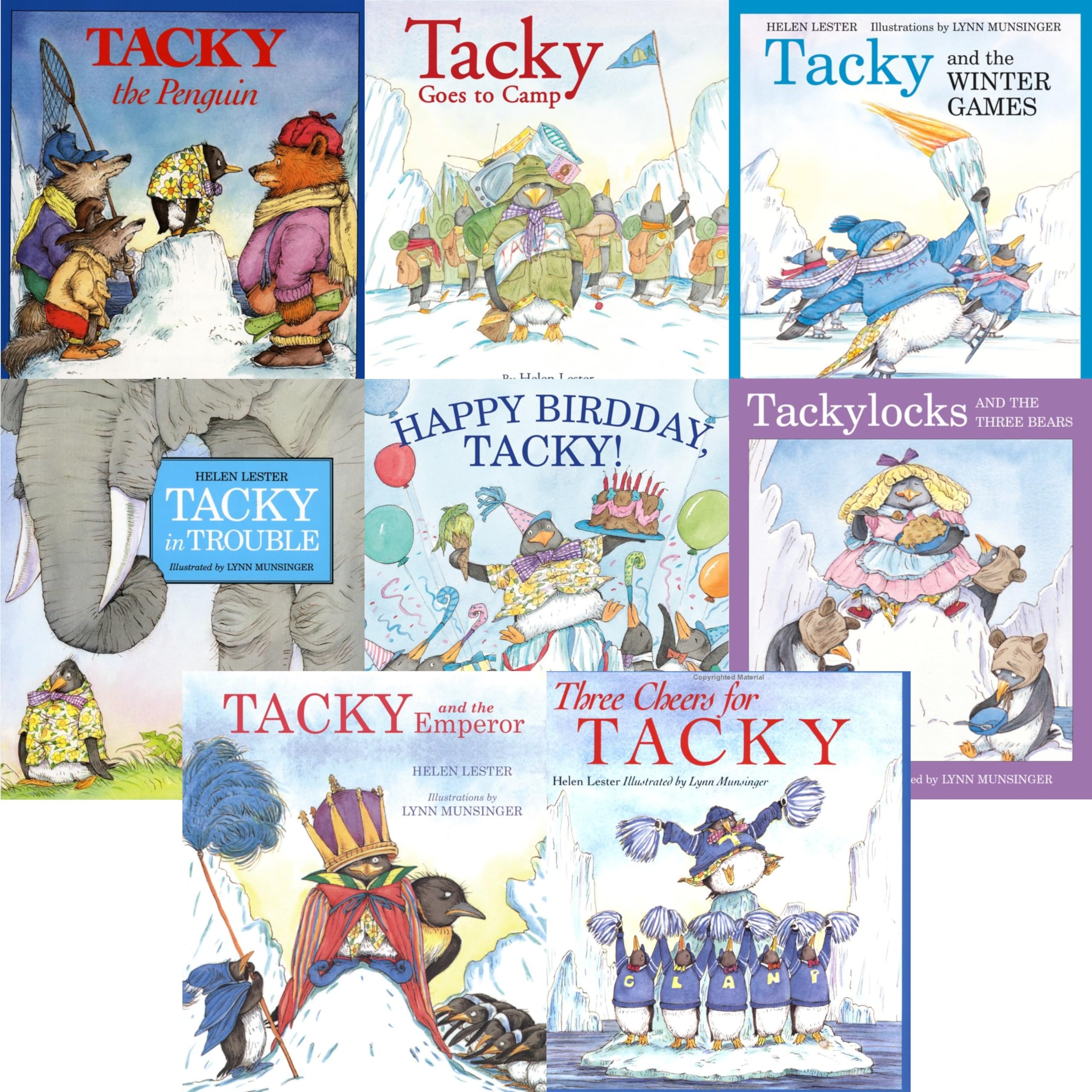 Tacky the Penguin Book Series, 8-Book Set