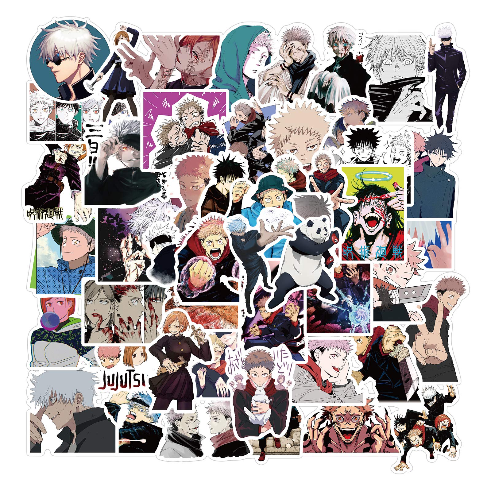 Buy Japanese Cartoon Stickers Jujutsu Kaisen Anime Stickers 50pcs