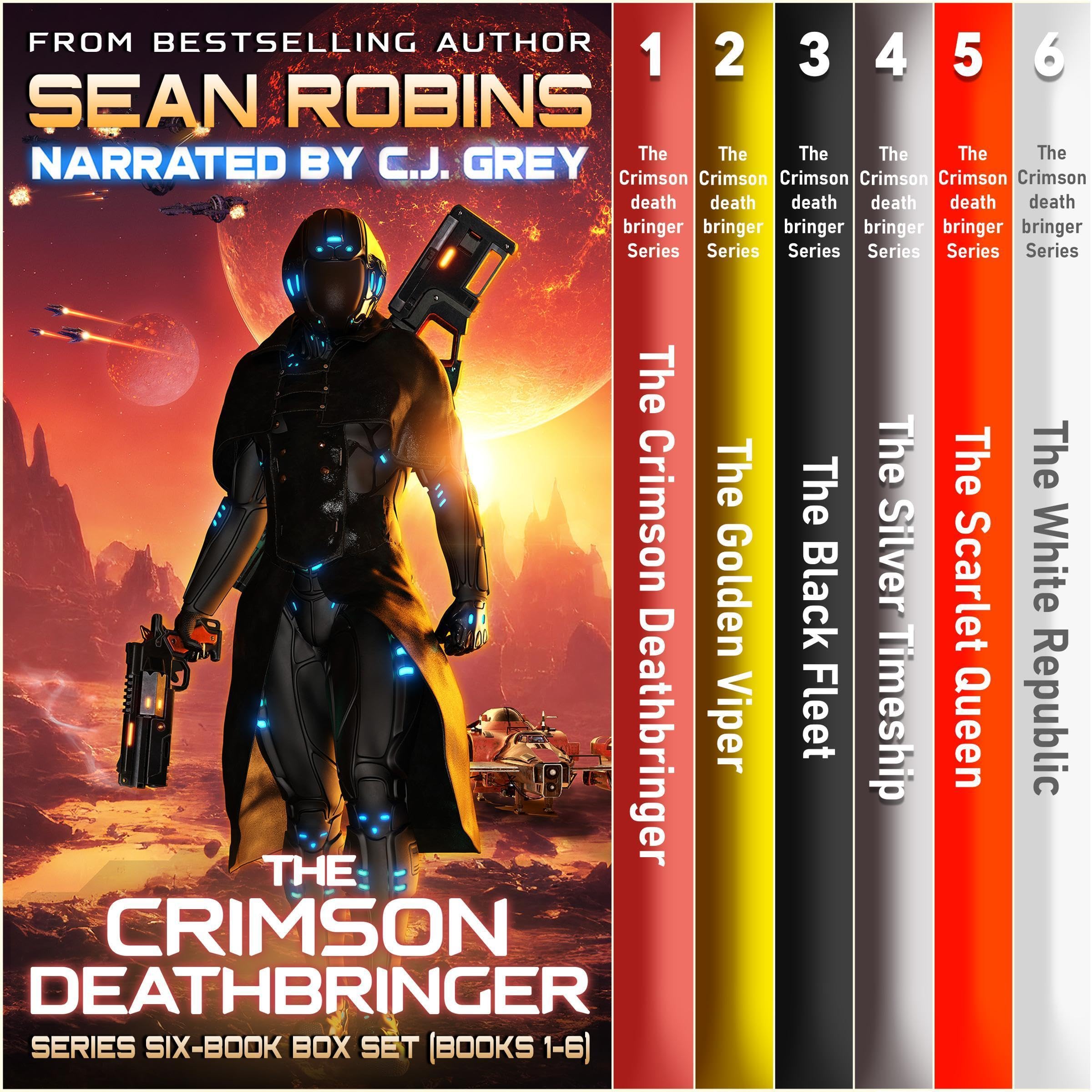 The Crimson Deathbringer Series Six-Book Box Set