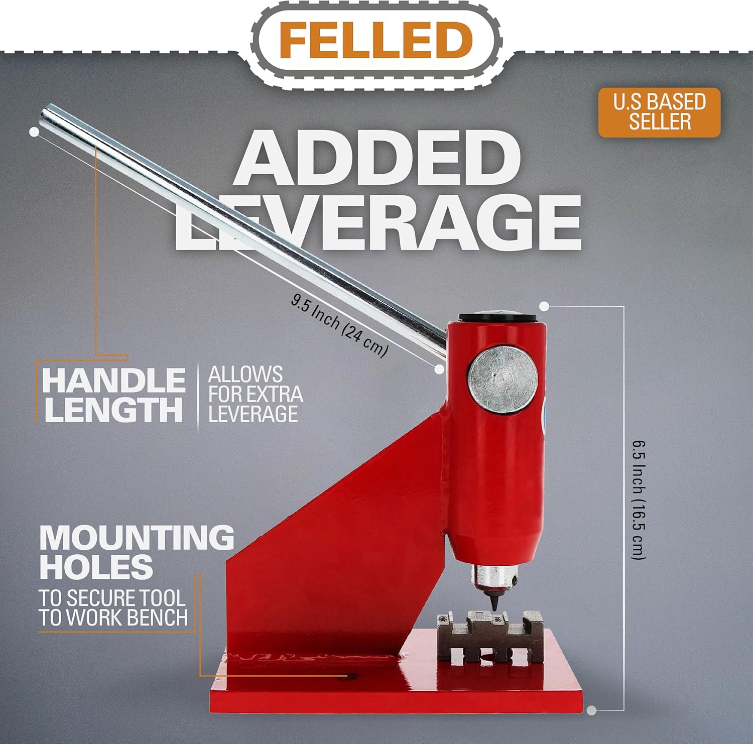 Felled Chainsaw Chain Breaker and Rivet Tool Kit - Workbench Chainsaw Rivets and Chainsaw Link Removal Tool