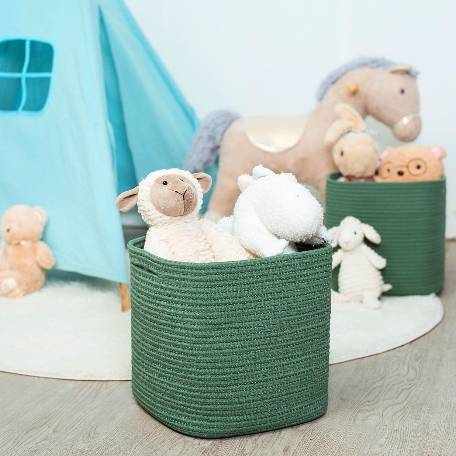 LAWKUL Couverture Cellulaire Pour Bébé 100 % Coton Tricoté Doux Au Crochet Pour Nouveau-né, Garçon, Fille, Tout-petit, 100 X 80 Cm, Jaune