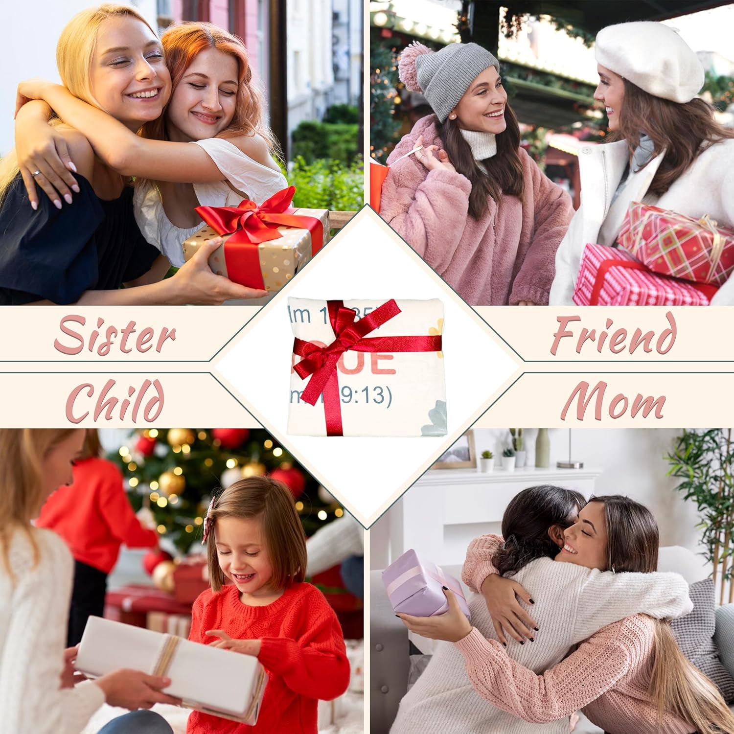 Christian Gifts for Women, Religious Birthday, Inspirational Spiritual Gifts for Women, Christian Blanket with Flowers, Soft Throw Blankets 50'' x 60'' - Image 7