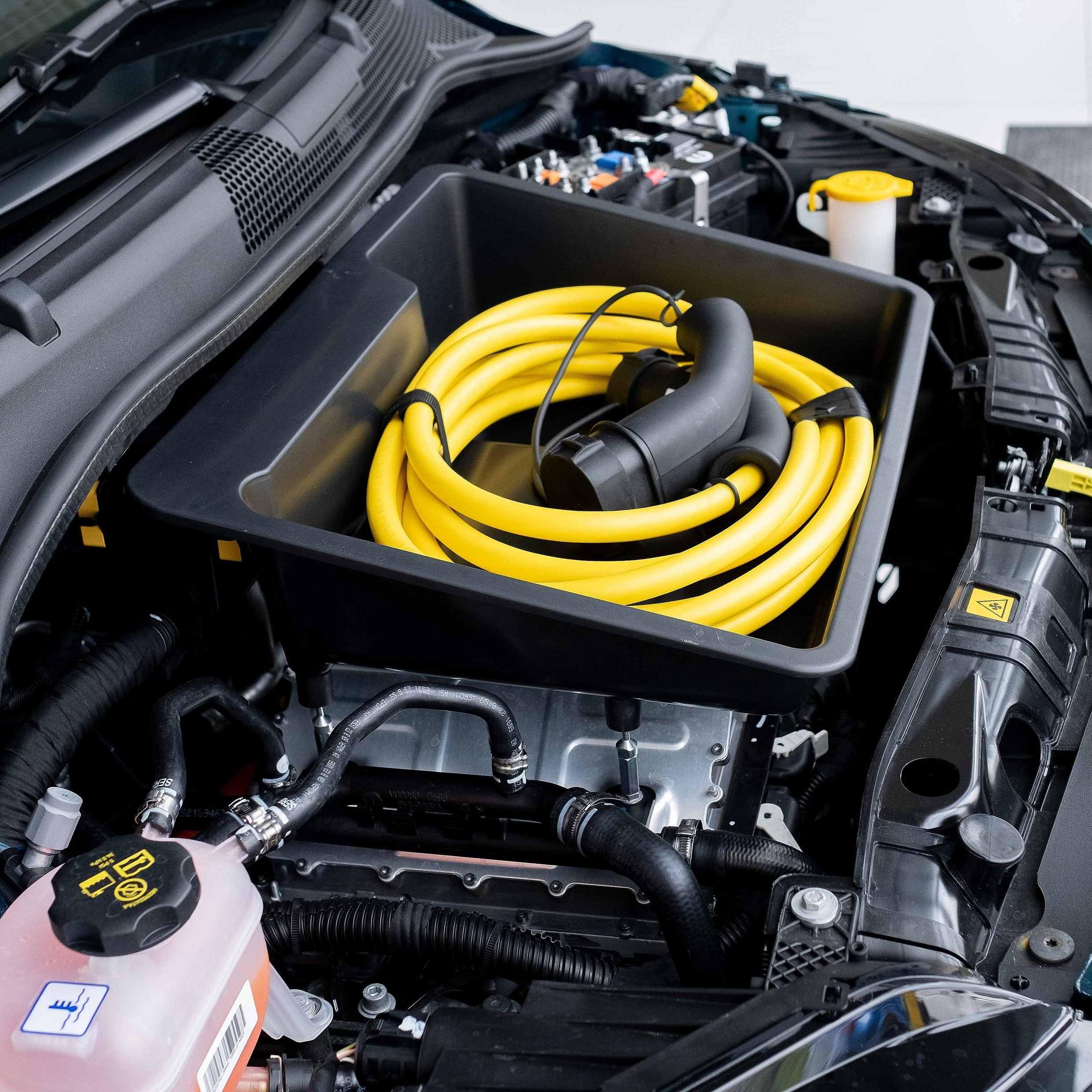 rati Frunk Compatible con FIAT 500e 2020- [Nero]