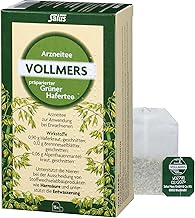 Vollmers präparierter Grüner Hafertee, 1 x 15 Filterbeutel (18 g), traditionelles pflanzliches Arzneimittel, unterstützt die Nieren bei der Ausscheidung von Stoffwechselabbauprodukten