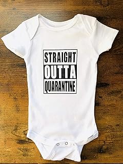 straight outta quarantine onesie