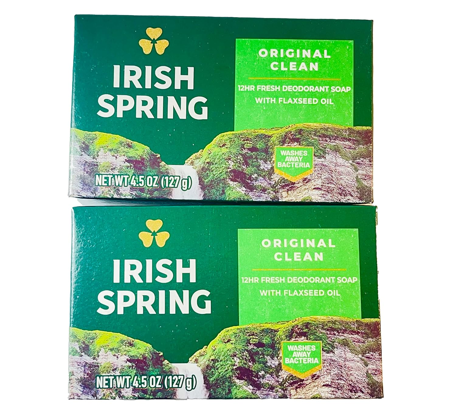 Irish Spring Original Clean 12HR Fresh Deodorant Soap with