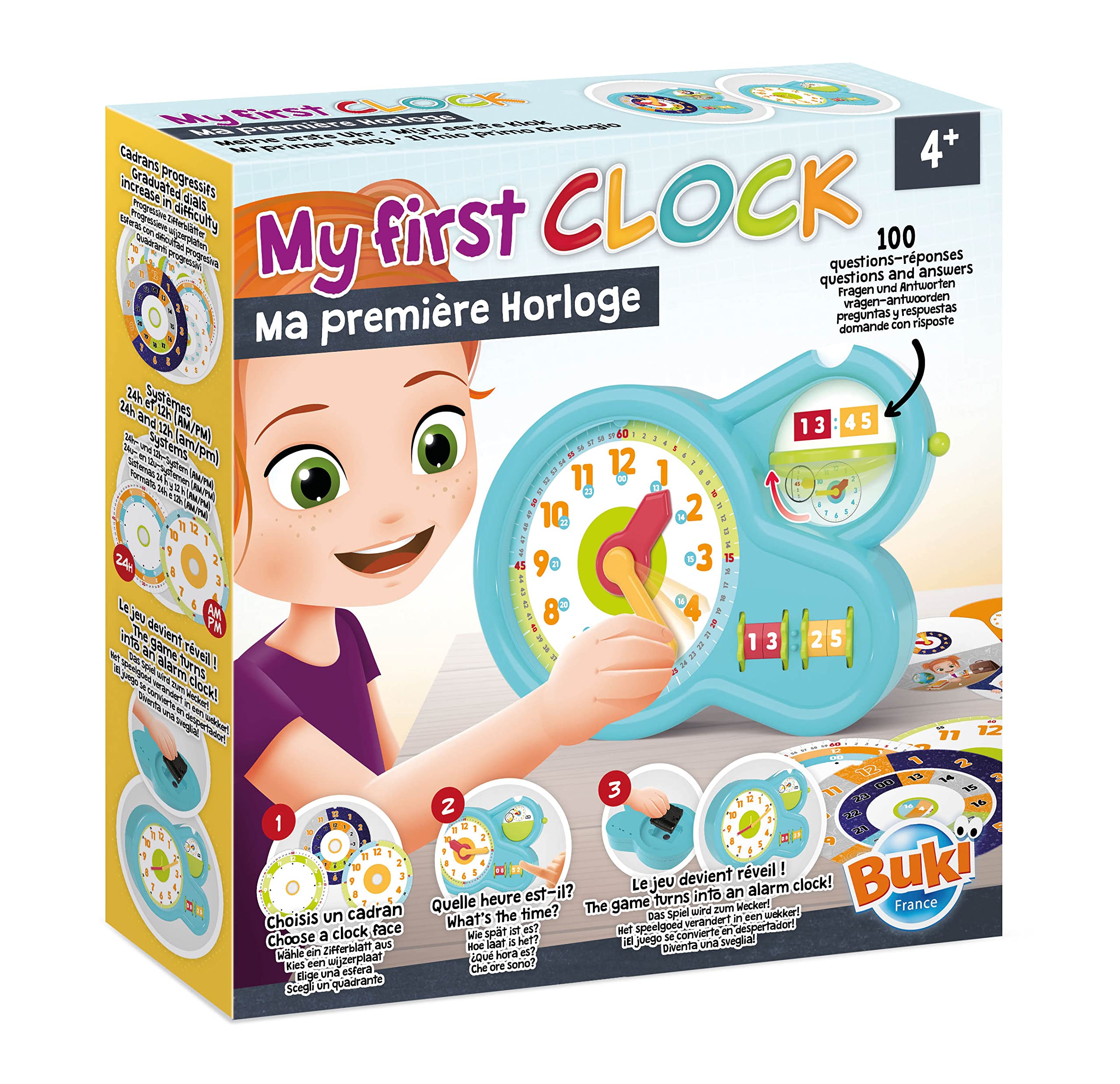 Buki Ma première horloge 5605