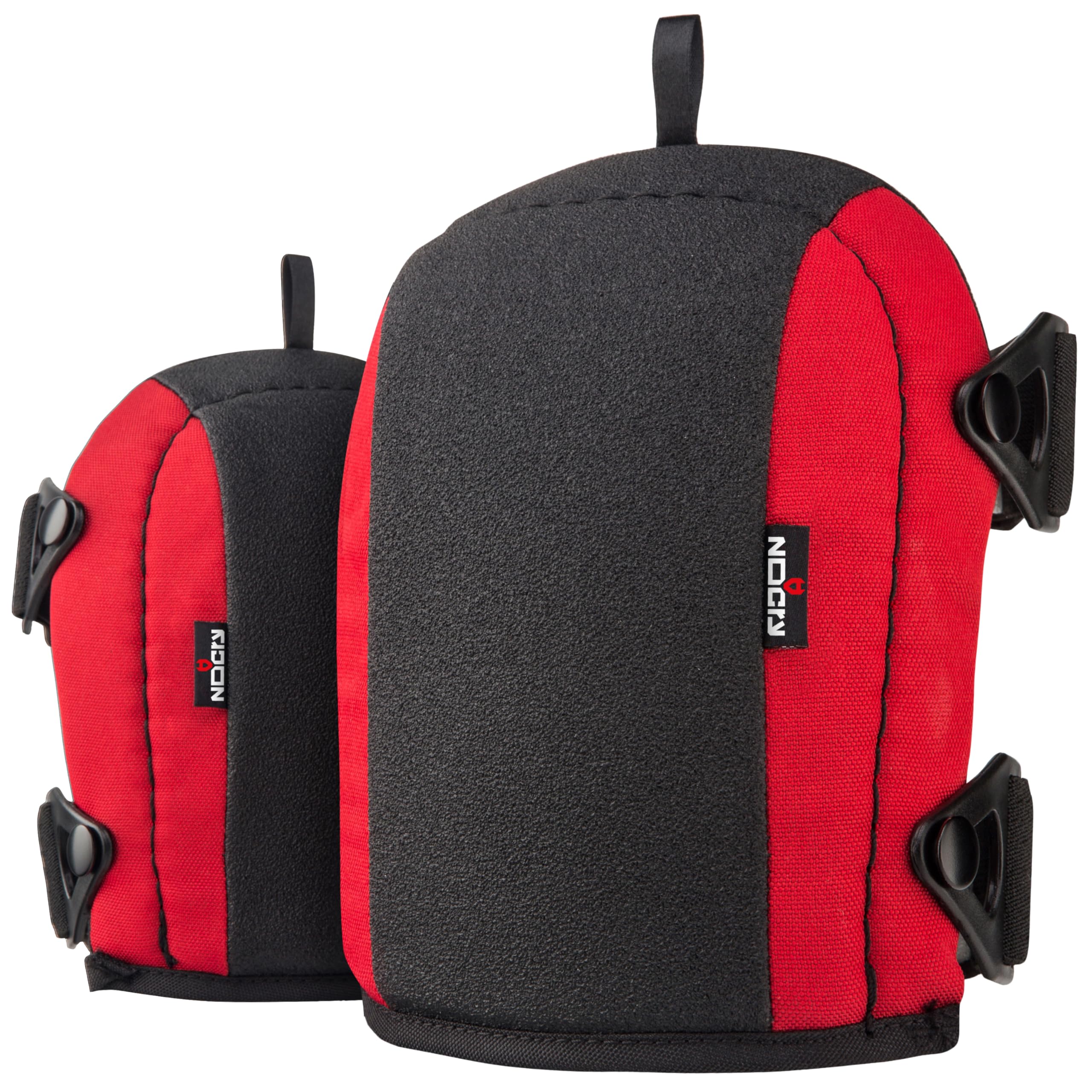 NoCry Non-Slip Work Knee Pads for Men and Women with Thick Soft Foam Padding, Strong, Adjustable Straps and Easy-to-Use Buckle Clips — Stay in Place