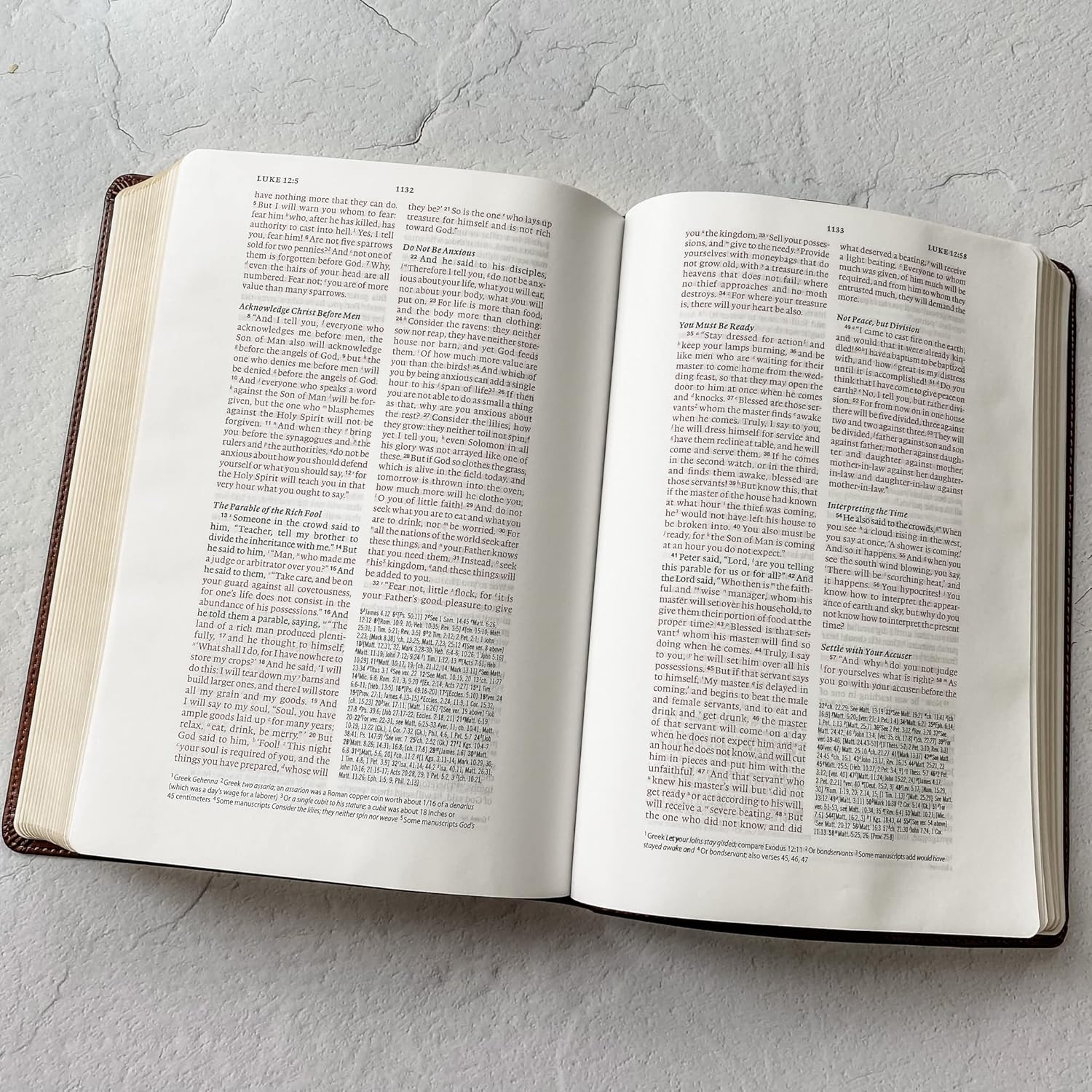 JOY CREATIVE ESV Wide-Margin Red Letter Bible | Personalized with Name | Custom Design is Hand Lettered and Laser Engraved | Gift for Birthday, Baptism, Graduation, Wedding...