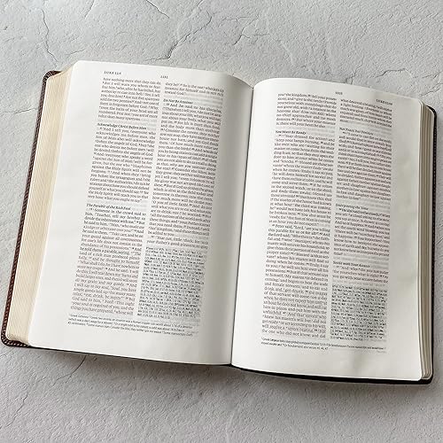 Miniatura 5 de Hand Lettered and Laser Engraved ESV Wide Margin Red Letter Bible, Personalized Gift, Custom Name Engraving Available