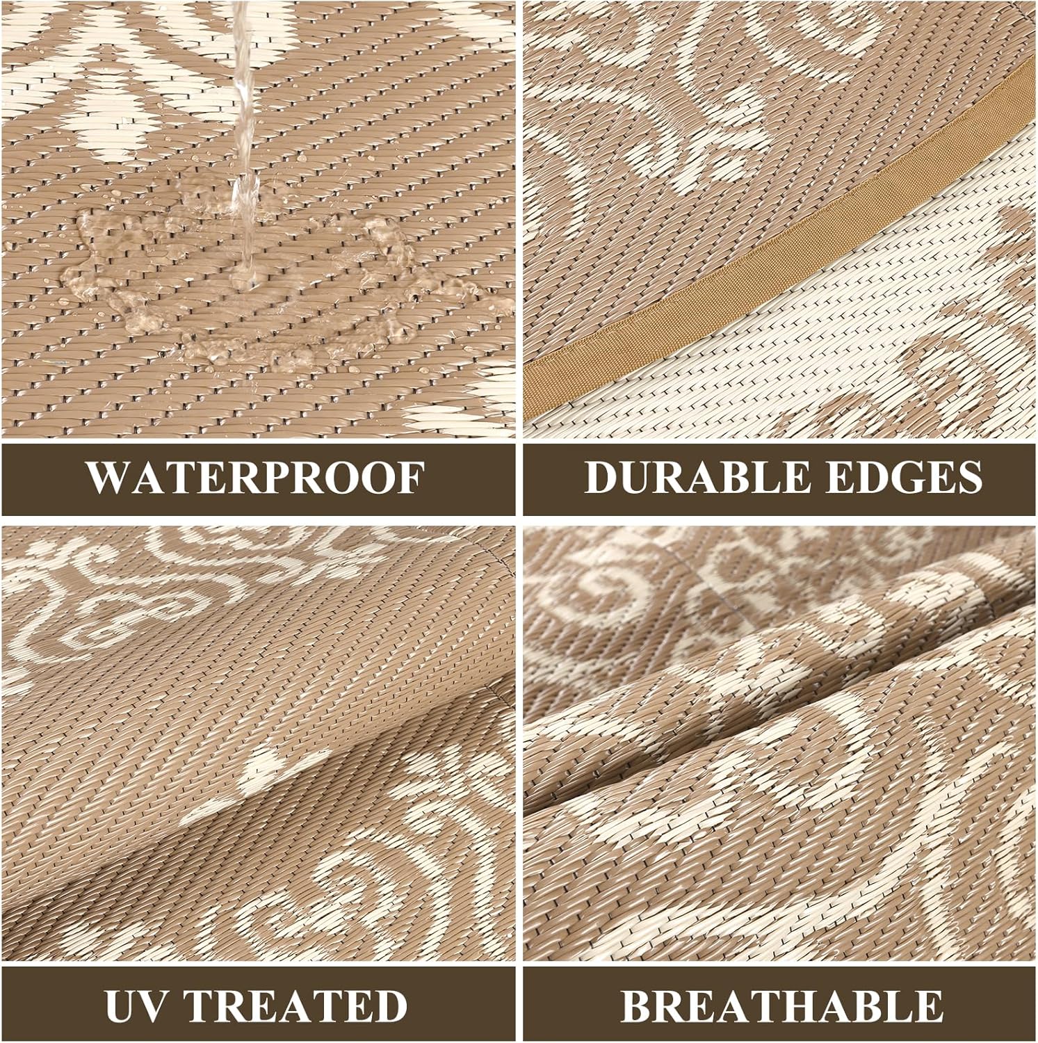 Transform Your Space: Review of the Pauwer Waterproof Outdoor Rug