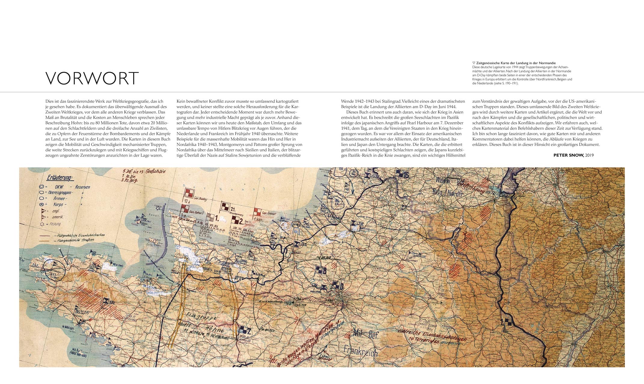 Der Zweite Weltkrieg in Karten: Eine geografische Reise durch die Geschichte des Zweiten Weltkriegs. Mit 100 historischen und modernen Karten