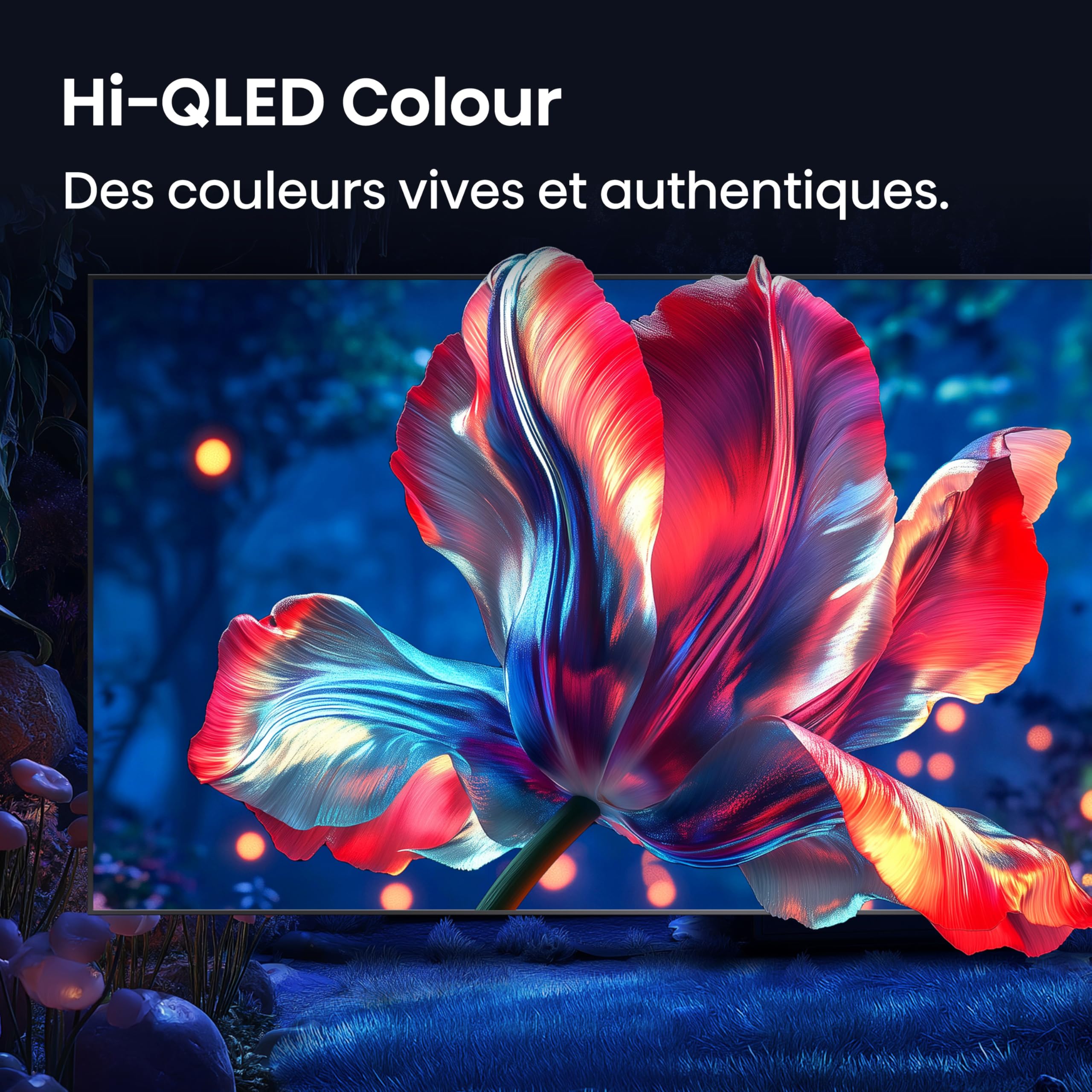 Hisense 55E7S Pro - TV QLED 55" (139 cm), 4K UHD, 144Hz Natif, Dolby Vision IQ & Atmos, HDMI 2.1, FreeSync Premium, Smart TV VIDAA U9.5, Contrôle Vocal Alexa Intégré, Modèle 2026