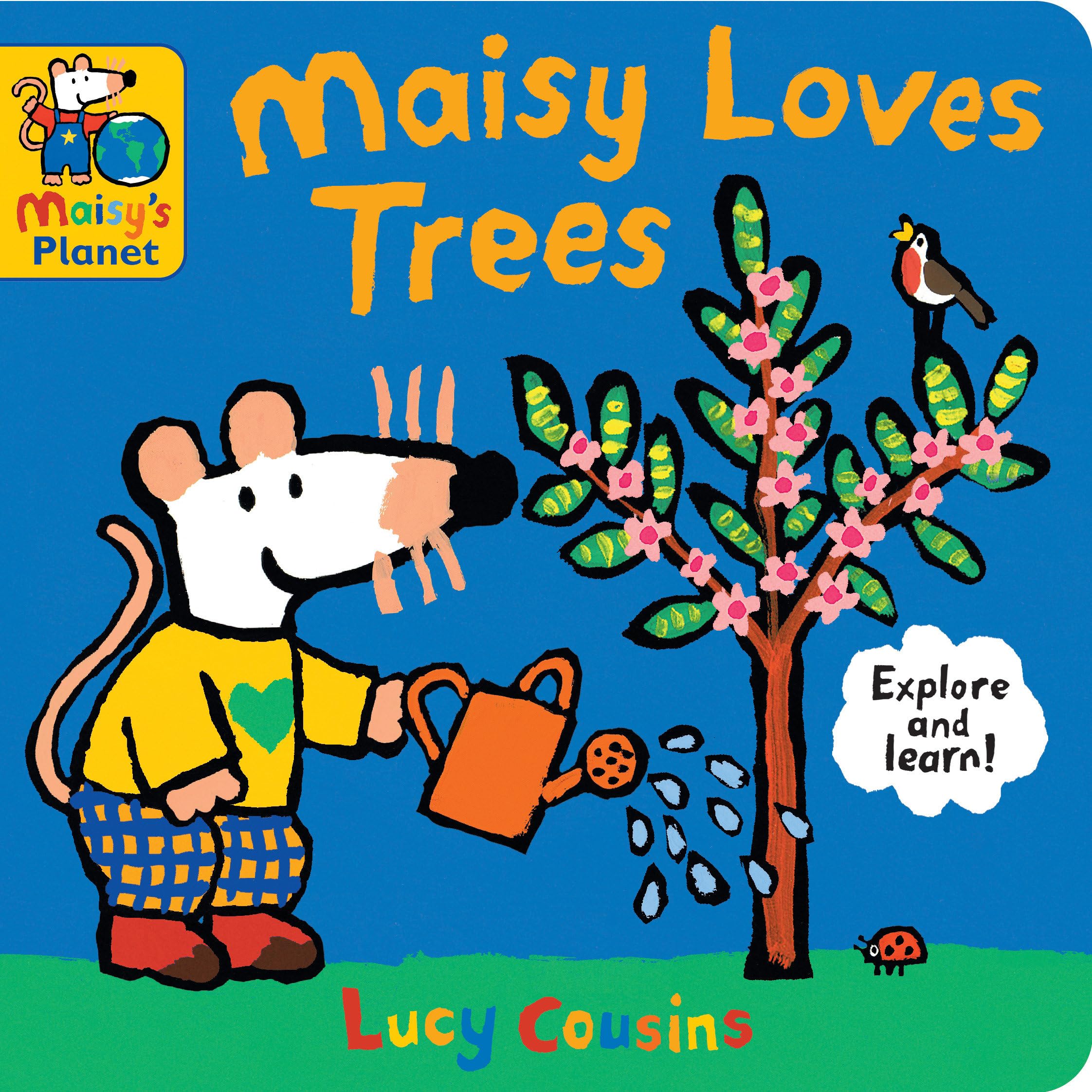 Maisy Loves Trees: A Maisy's Planet Book (Educational Board Book About Nature and Planting Trees - Perfect for Earth Day - For Toddlers and Kids Ages 1-3)