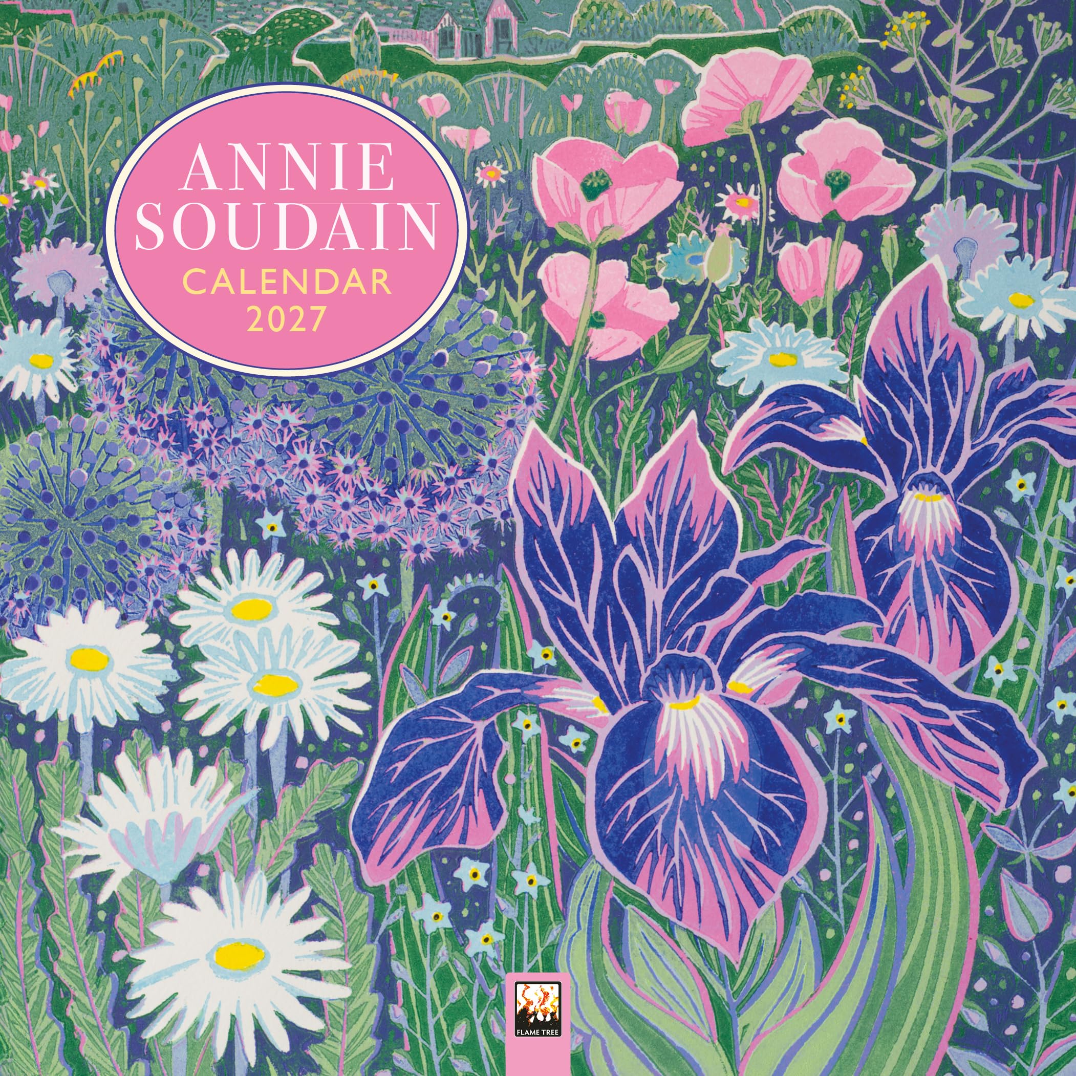 Annie Soudain Mini Wall Calendar 2027 (Art Calendar)