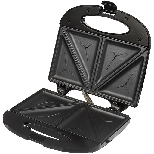 Solimo 750-Watt Non-Stick Sandwich Maker