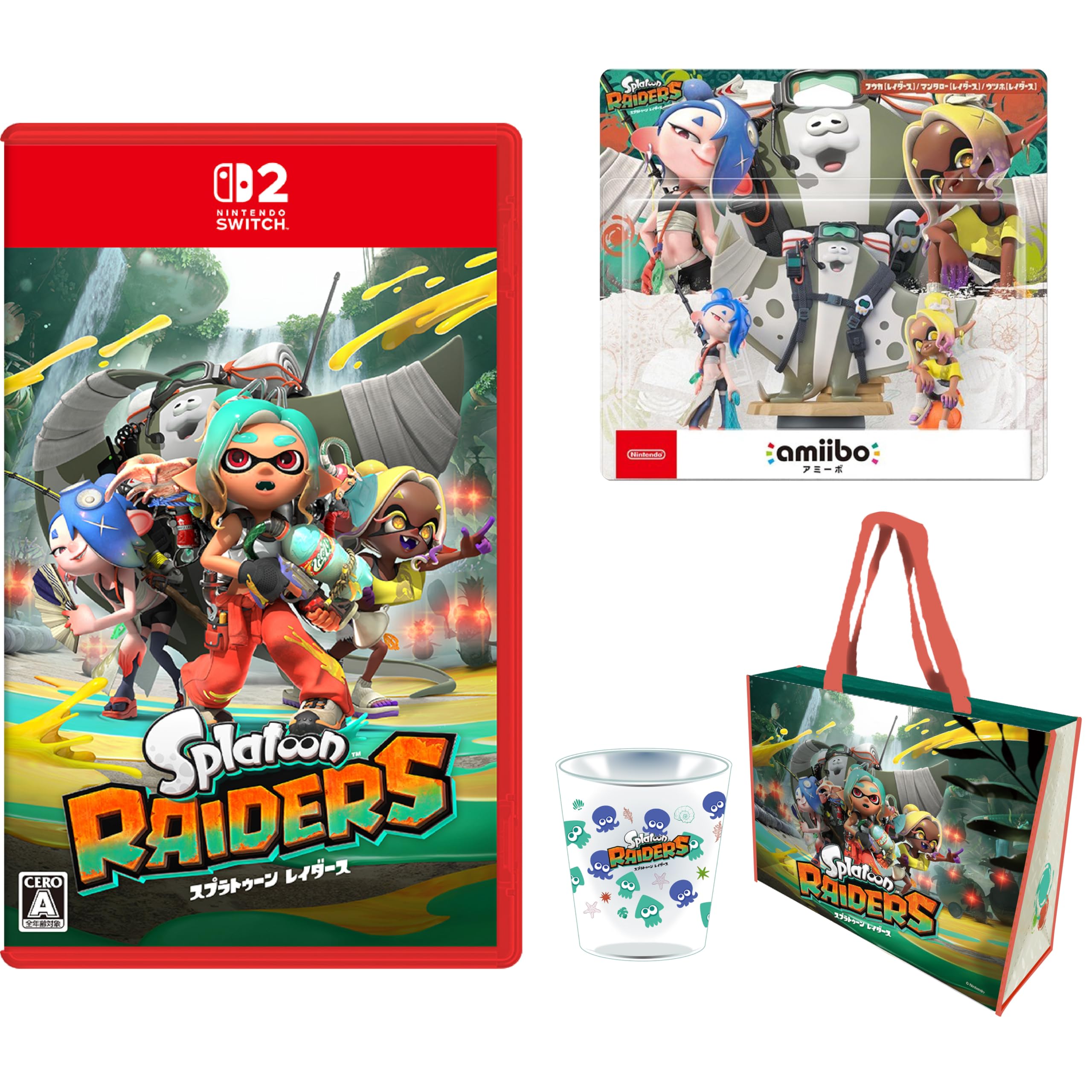 【新品・即日発送】スプラトゥーンamibo15体セット Amazon.co.jp: スプラトゥーン レイダース -Switch2 & amiibo すりみ