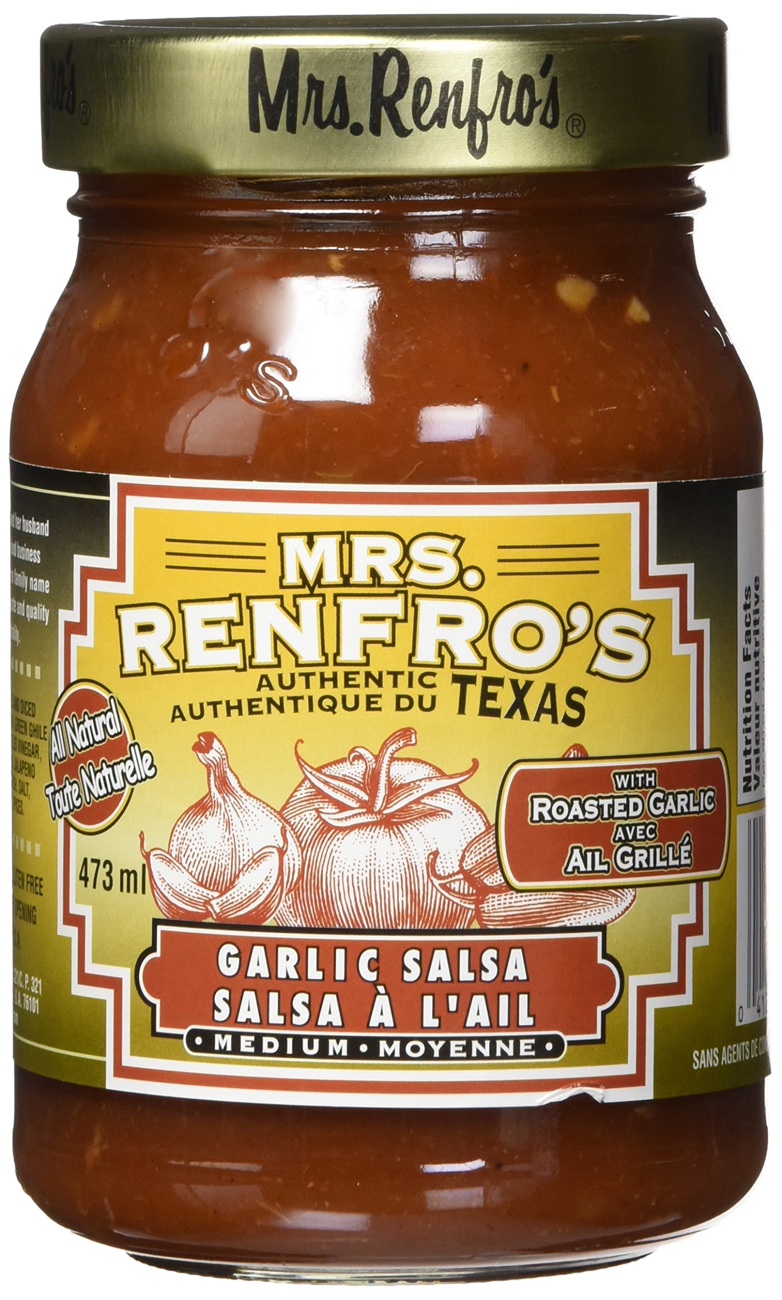 Mrs. Renfro's Garlic Salsa, 16 oz