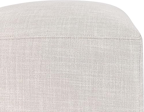 Miniatura 6 de DUHOME Silla de comedor tapizada con ruedas, sillas de comedor modernas de lino con ruedas para comedor, dormitorio, sala de lectura, sala de estar