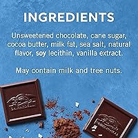 Vista 38 de GHIRARDELLI Barra de chocolate negro intenso, 72% cacao, regalos de chocolate para el día de San Valentín, barra de 3.5 onzas