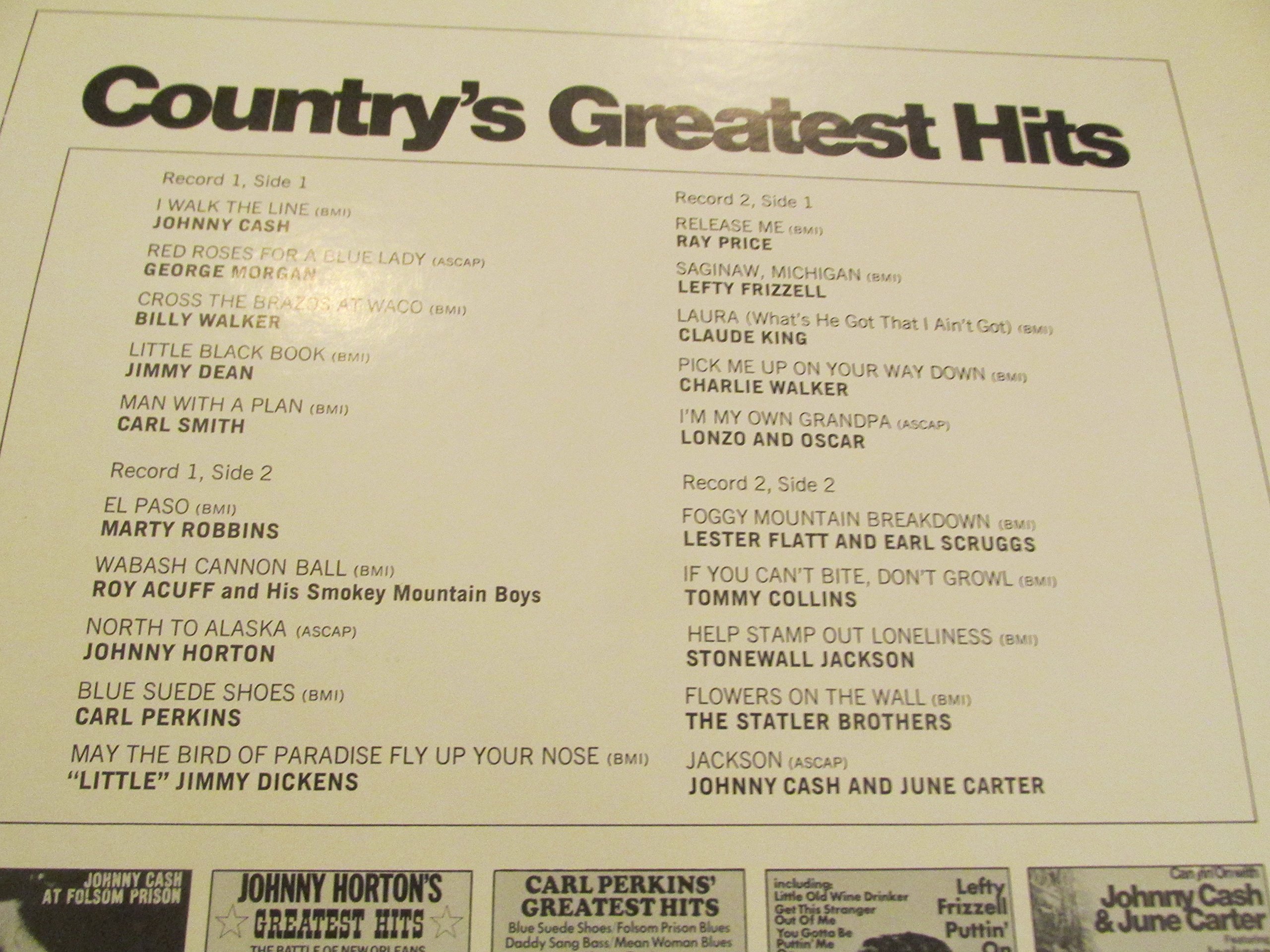 Country's Greatest Hits 20 Great Stars 20 Great Hits, Vol. 1