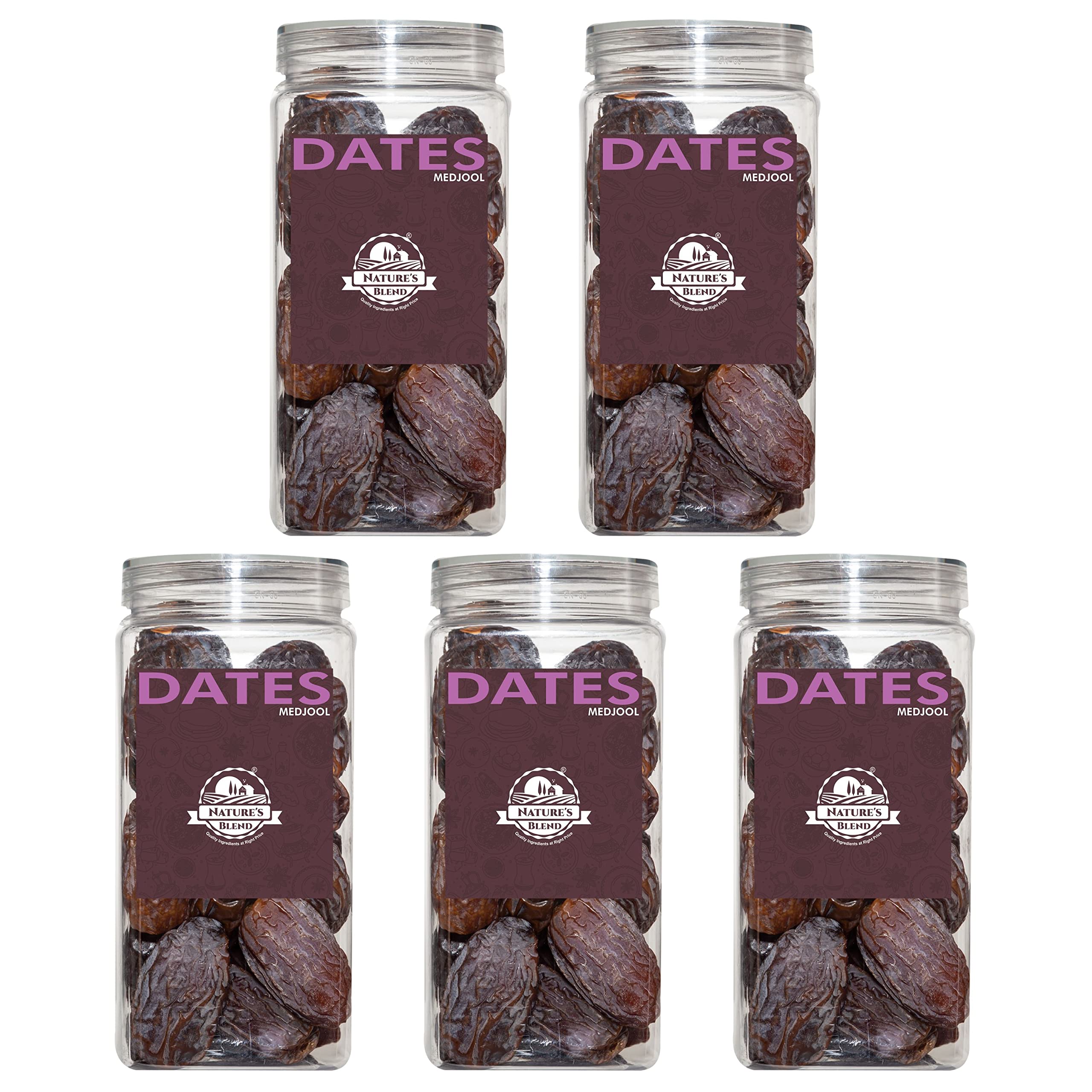 Natures Blend Dates Medjool Selected 500g Jar (Pack Of 5) (B0BPR1J5KL) Amazon Price History, Amazon Price Tracker