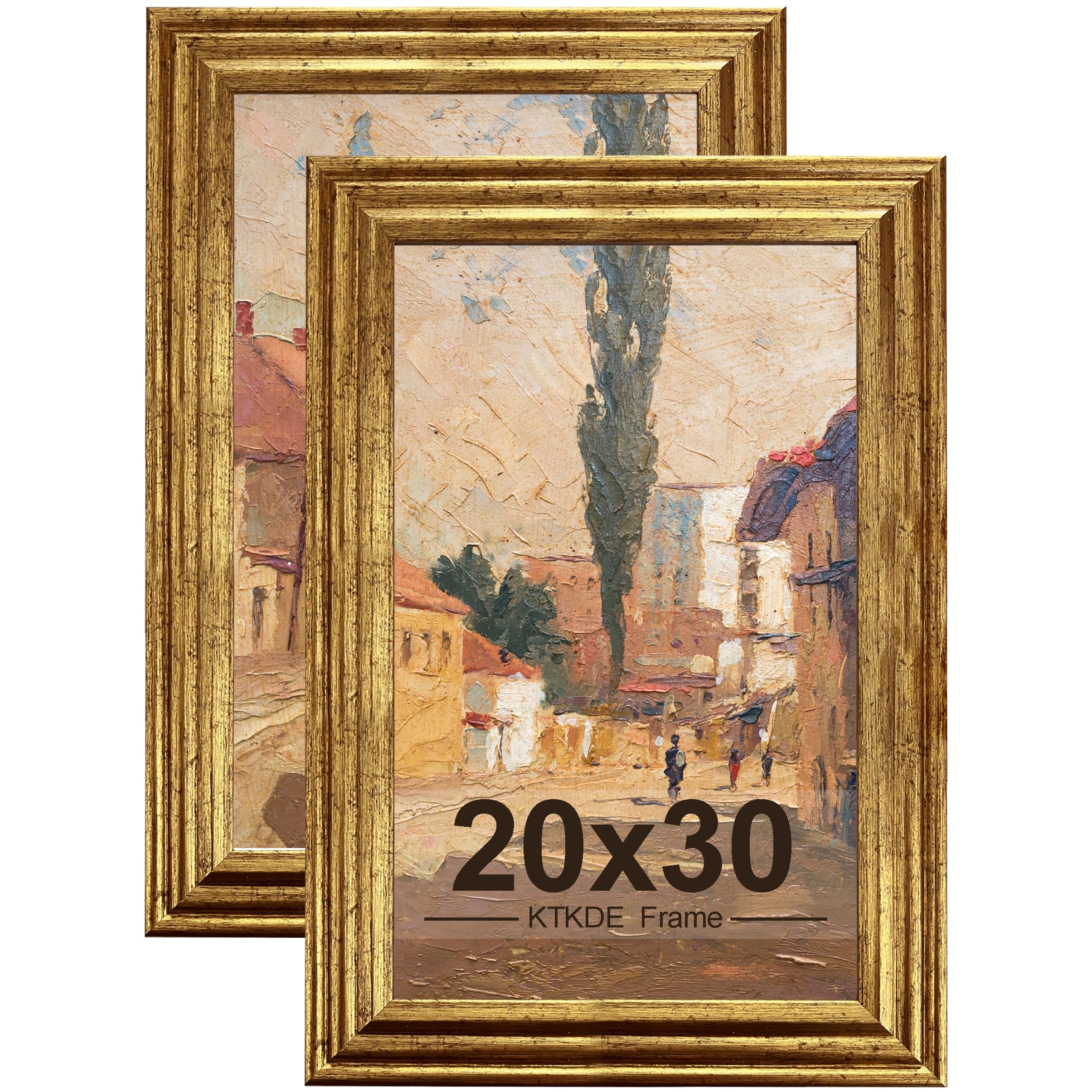 Amazon.com - KTKDE 20x30 Picture Frame Set of 2, Ornate Vintage