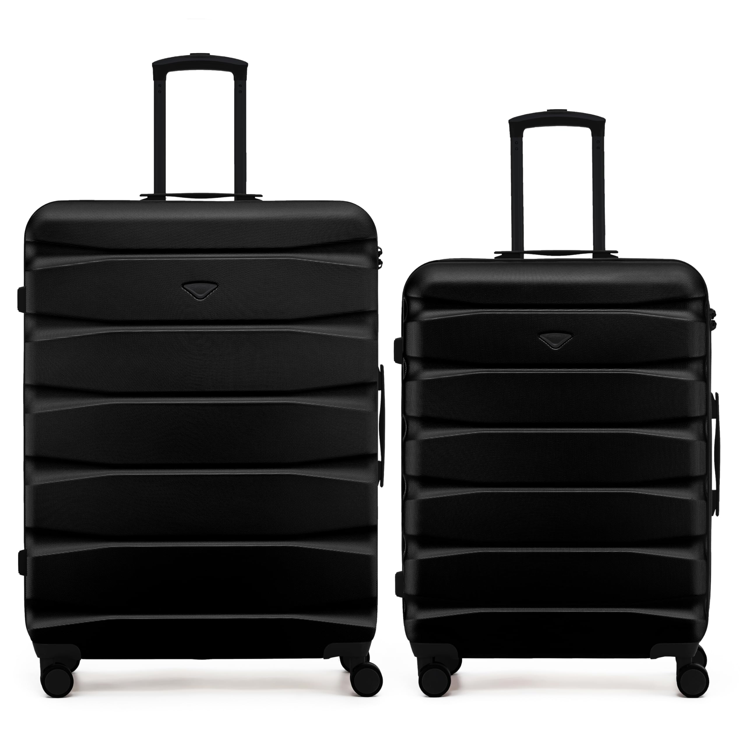 Flight Knight Underseat Cabin Suitcase 45x36x20cm | Free Hand Luggage for EasyJet & Wizz Air | Lightweight ABS Hard Shell with 8 Silent-Glide Spinner Wheels | Max Space Travel Bag — view 160