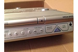 Under Counter Sony Radio CD Player with AM/FM/TV/Weather (ICF-CD543RM)