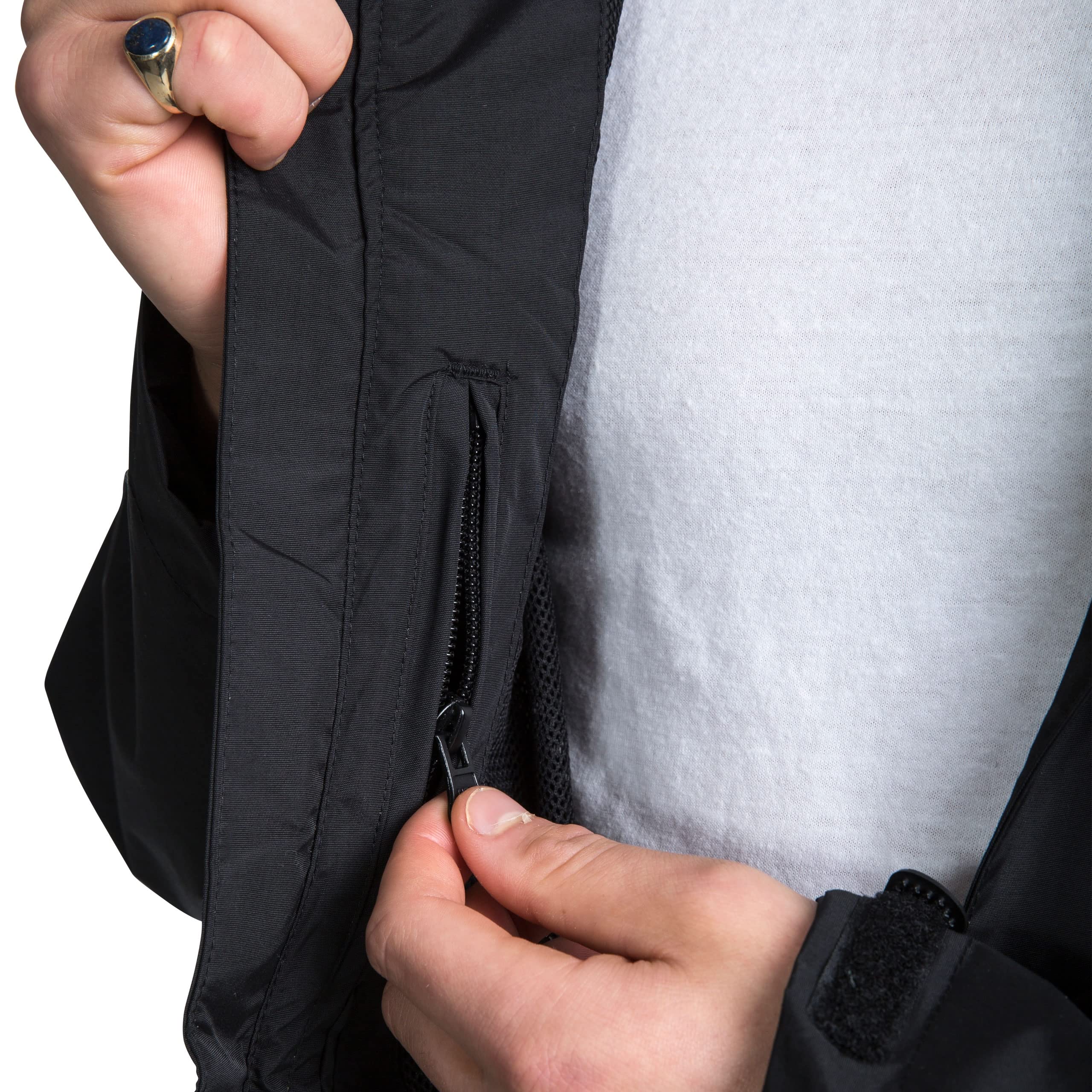 Trespass Chaqueta Corvo Resistente al Viento y al Agua para Hombre