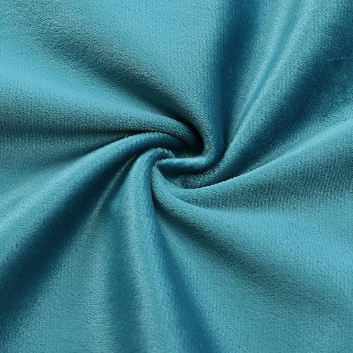 Miniatura 6 de uxcell Funda de almohada de terciopelo, funda de cojín decorativa de lujo, funda de almohada cuadrada europea para sofá, cama, silla, 18 x 18