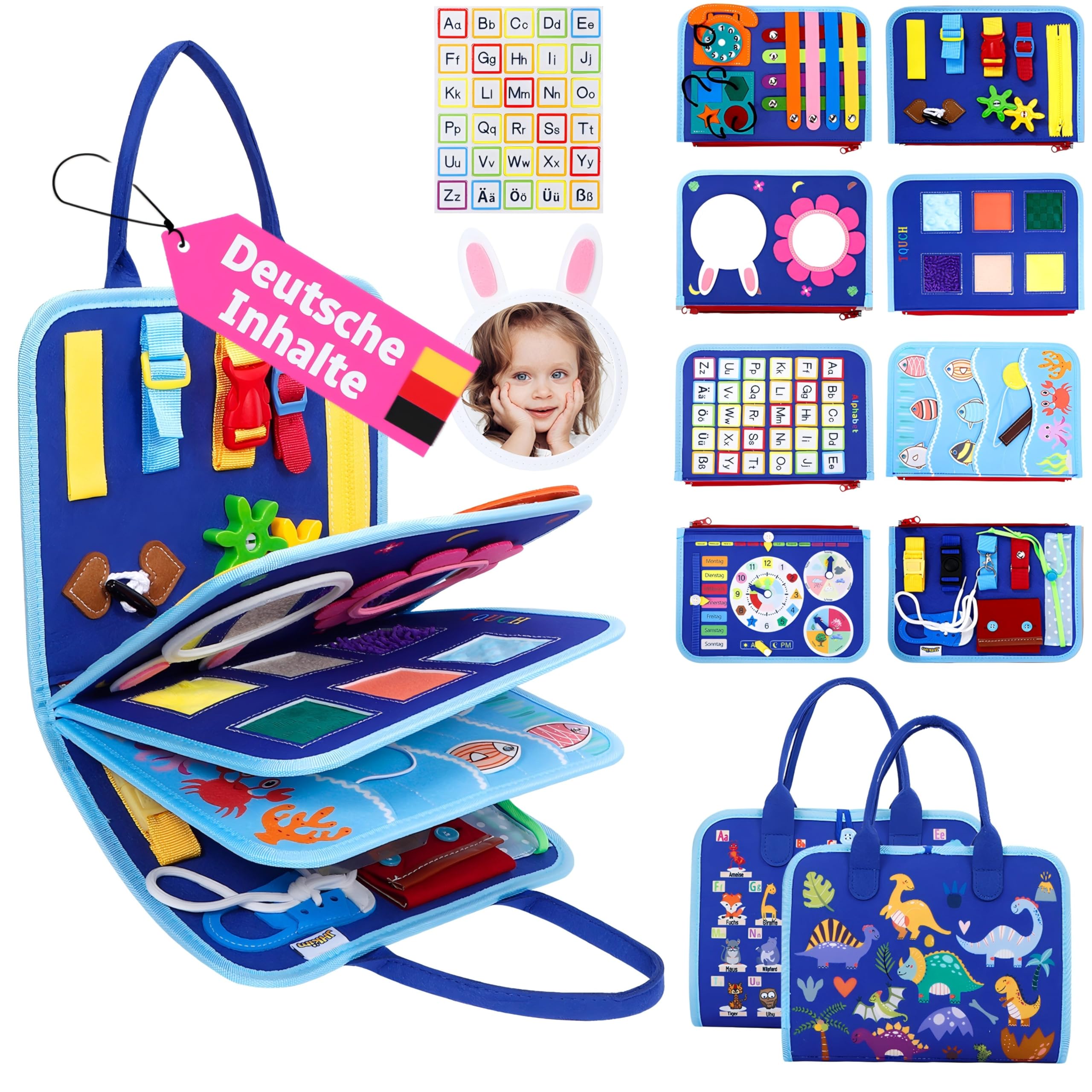 JHkim Montessori Busy Board
