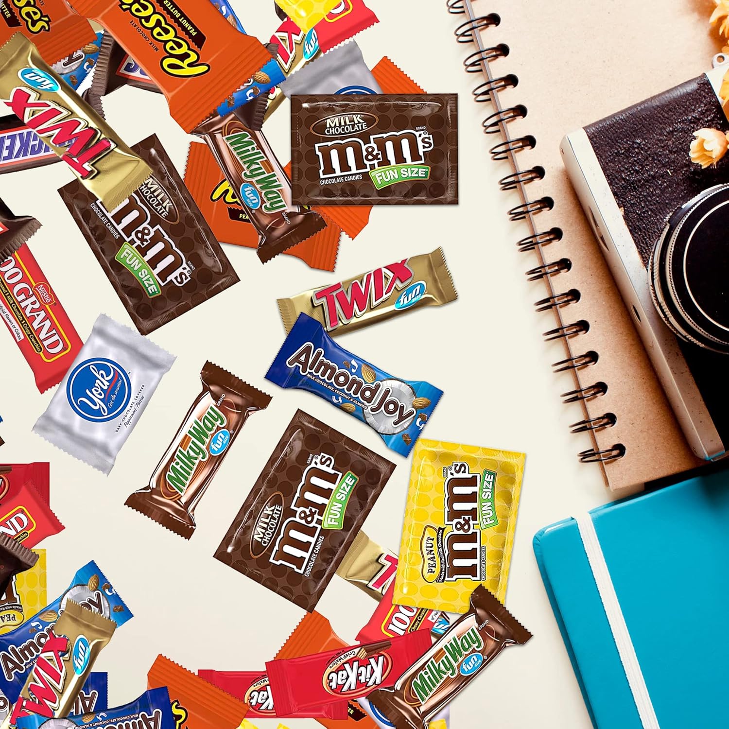 Assorted Bulk Chocolate Mix - Snickers, Kit Kat, Milky Way, Twix, 3 Musketeers, Hershey's & More! By Candy Market : Grocery & Gourmet Food