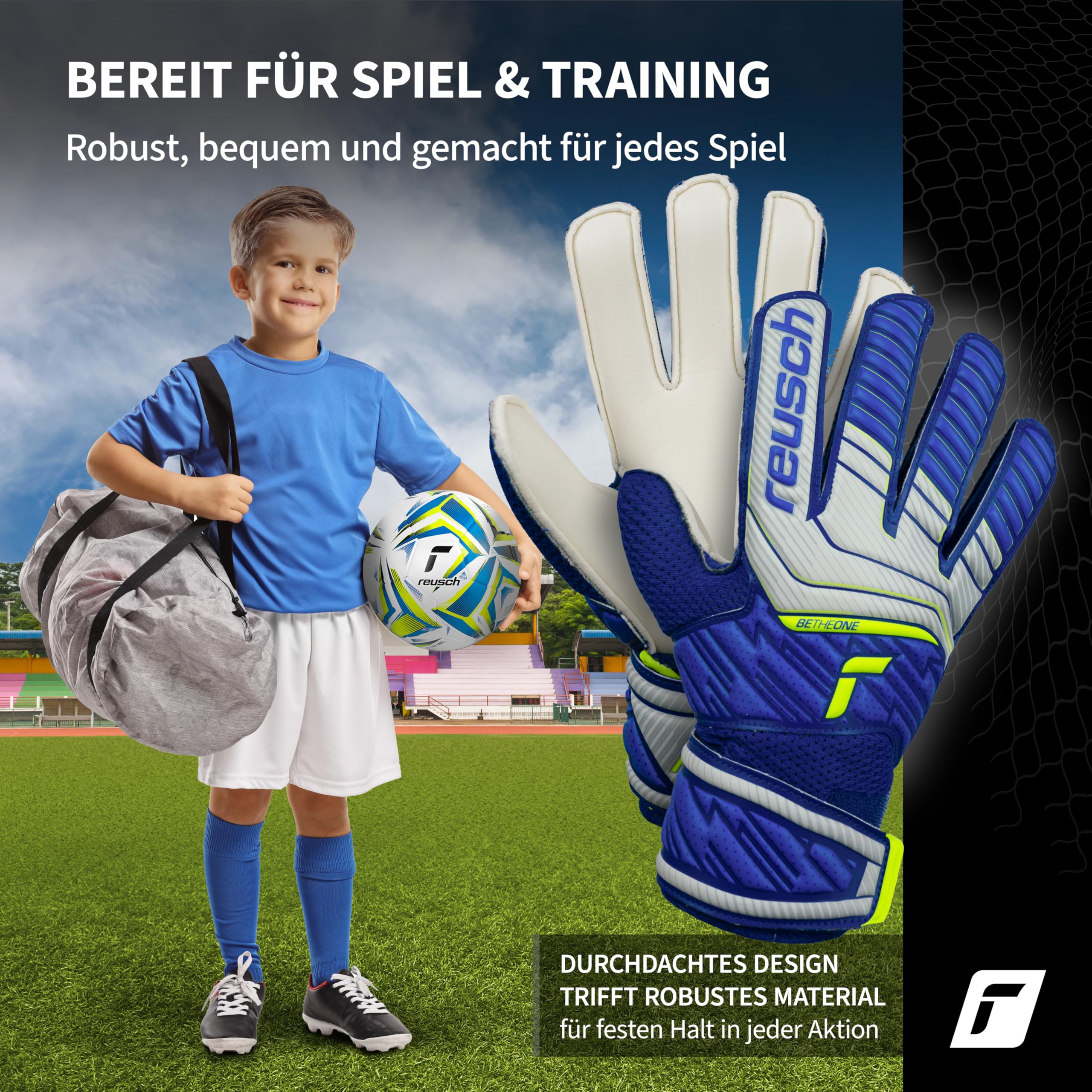 Reusch Attrakt Solidny Junior 5272515 6036