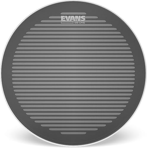 Miniatura 15 de Evans Cabezales de tambor – dB One Snare Batter Drum Head – Reduce el volumen – Tonos equilibrados y fieles al kit – 14 pulgadas