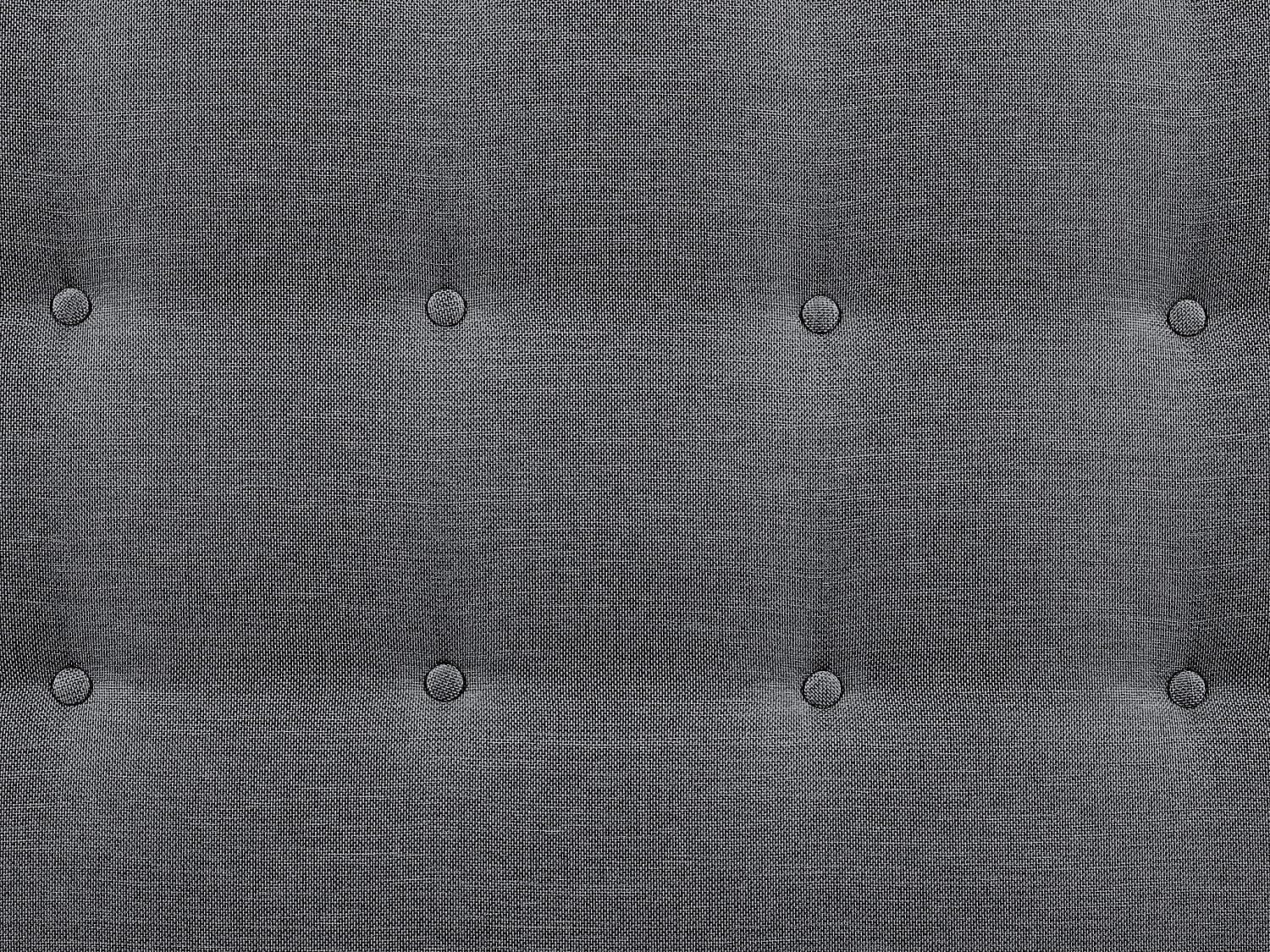 Vente-unique - Tête de lit capitonnée 180 cm - Tissu - Gris - Francesco