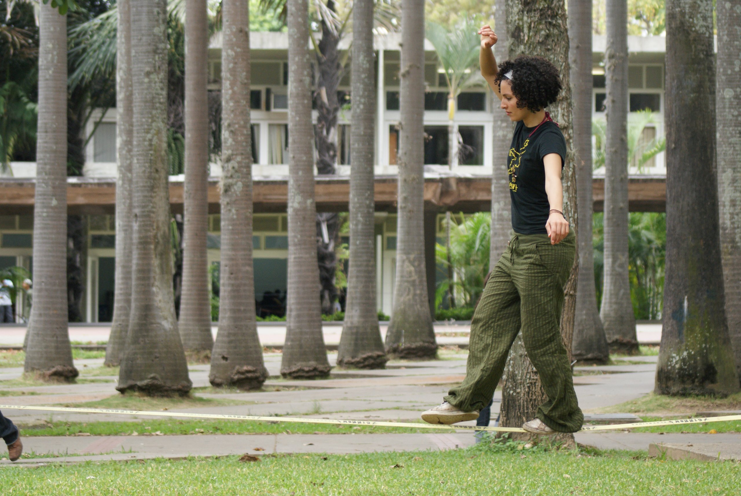 Gibbon Slackline Set Classic, gelb, 15 m * 5 cm, JL 01
