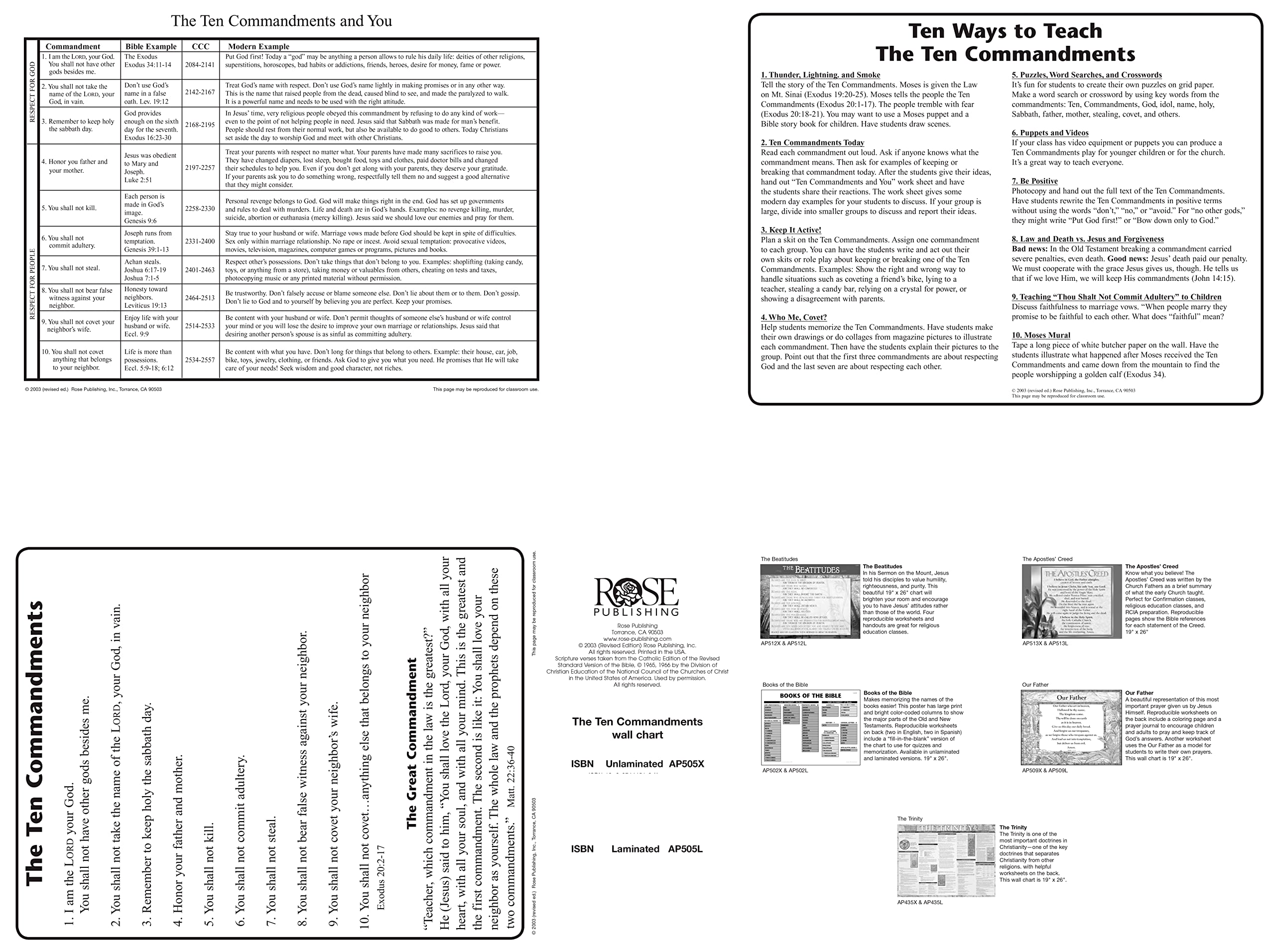 The 10 Commandments (Catholic edition) - Image 2